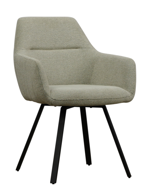 Eetkamerstoel Rafael draai Naturel Sneak 01/2stuks