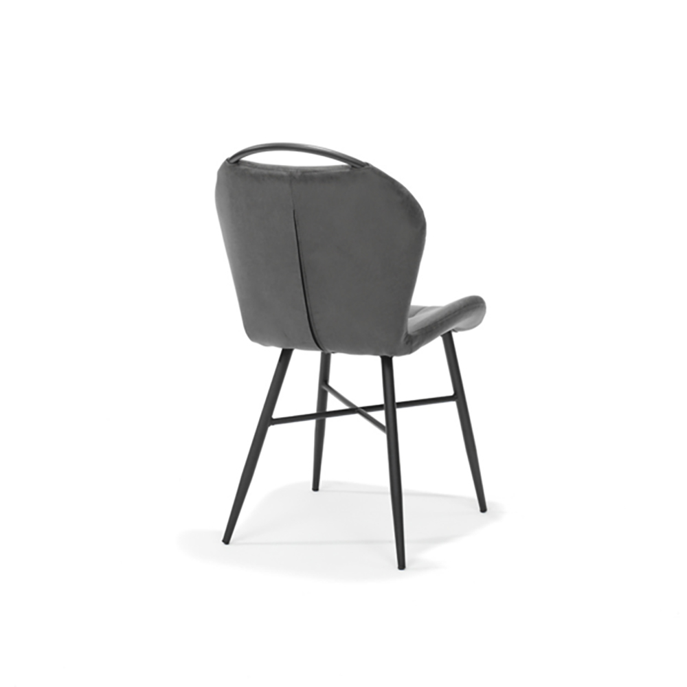 Stoel Nubuck Antraciet