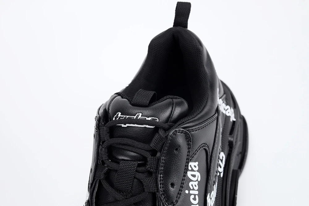 BALENCIAGA TRIPLE-S BLACK LOGO - Sneaker Replica Workshop