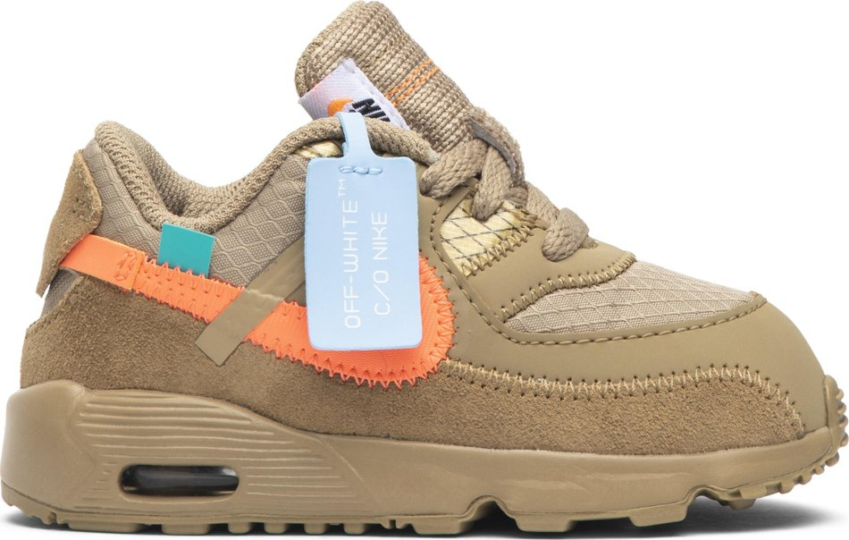 Off-White x Air Max 90 TD  Desert Ore  BV0852-200 - Sneaker Replica Workshop
