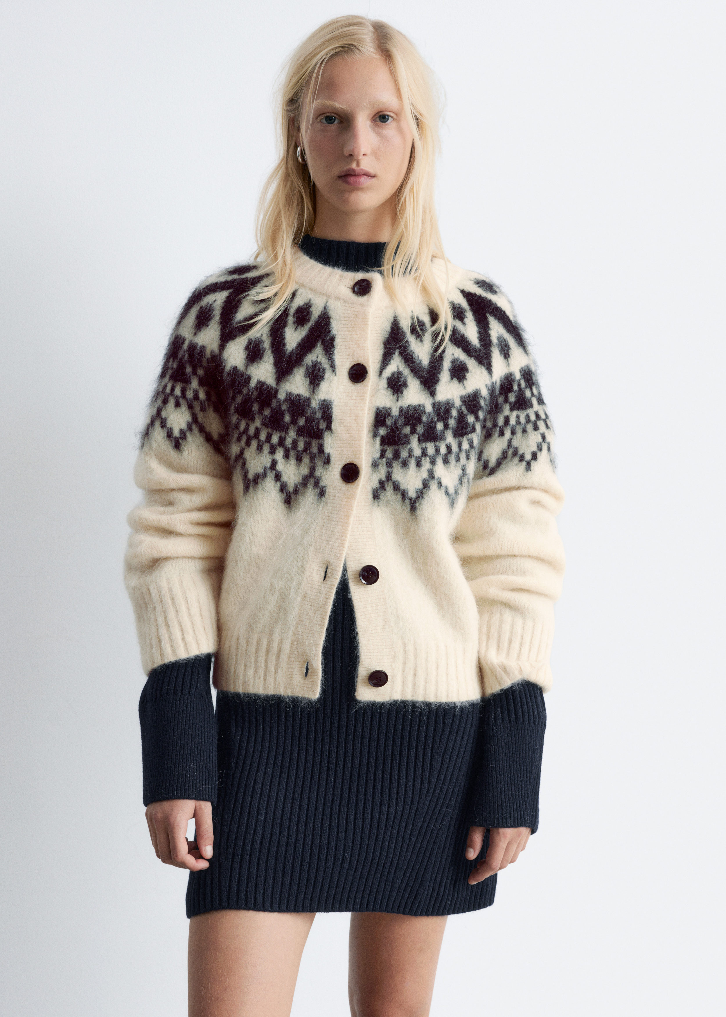 & Other Stories MOHAIR-BLEND CARDIGAN