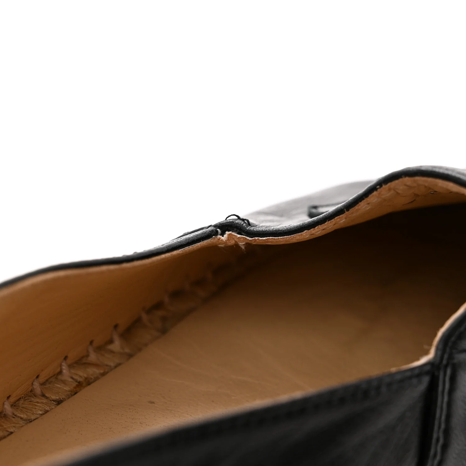 Lambskin CC Espadrilles 36 Black - Top Club
