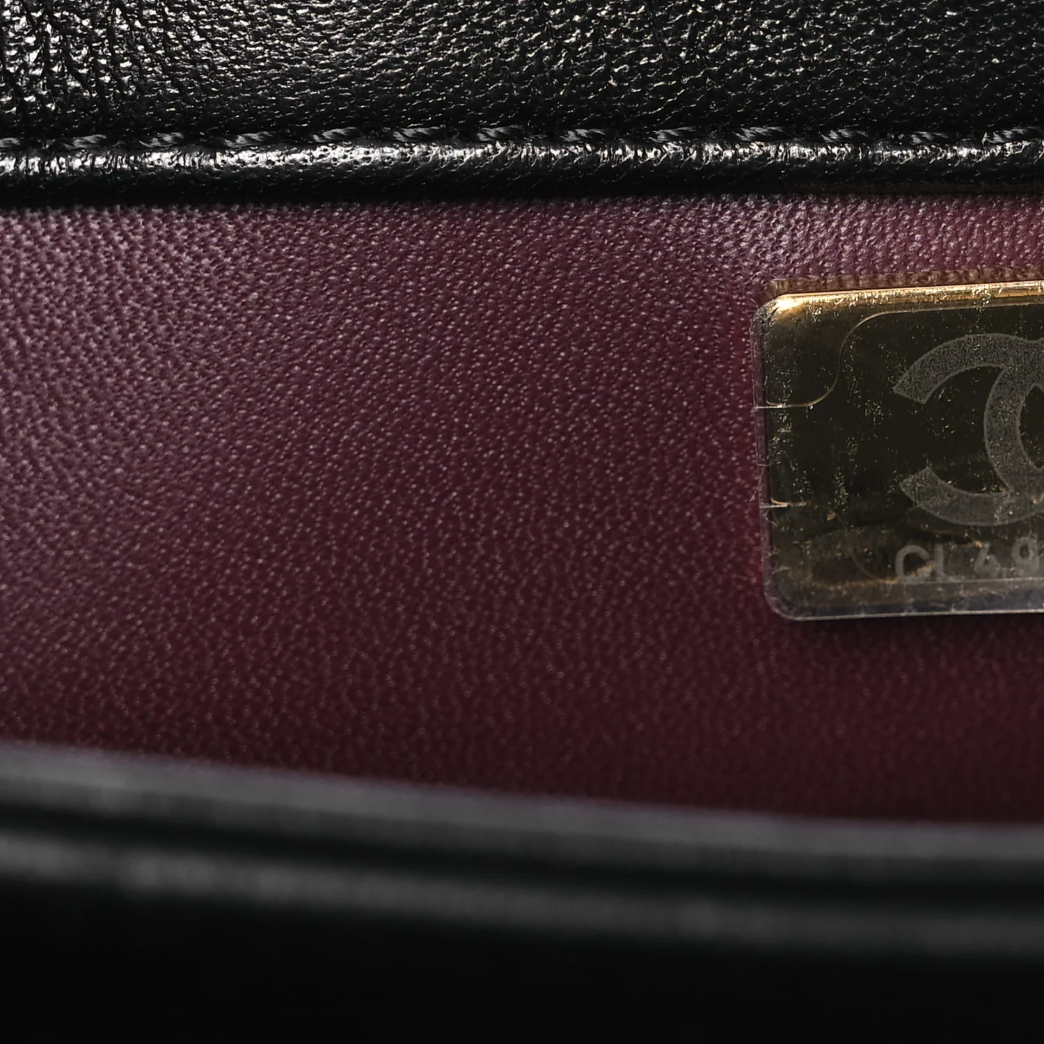Lambskin Quilted Small Trendy CC Dual Handle Flap Bag Black - Top Club