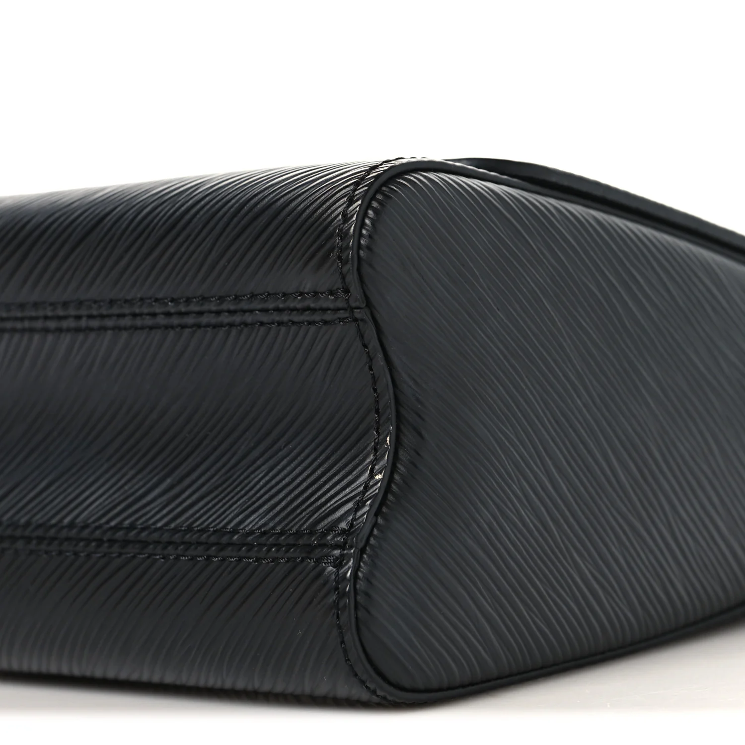Epi Flowers Twist Shoulder Bag MM  Black - Top Club