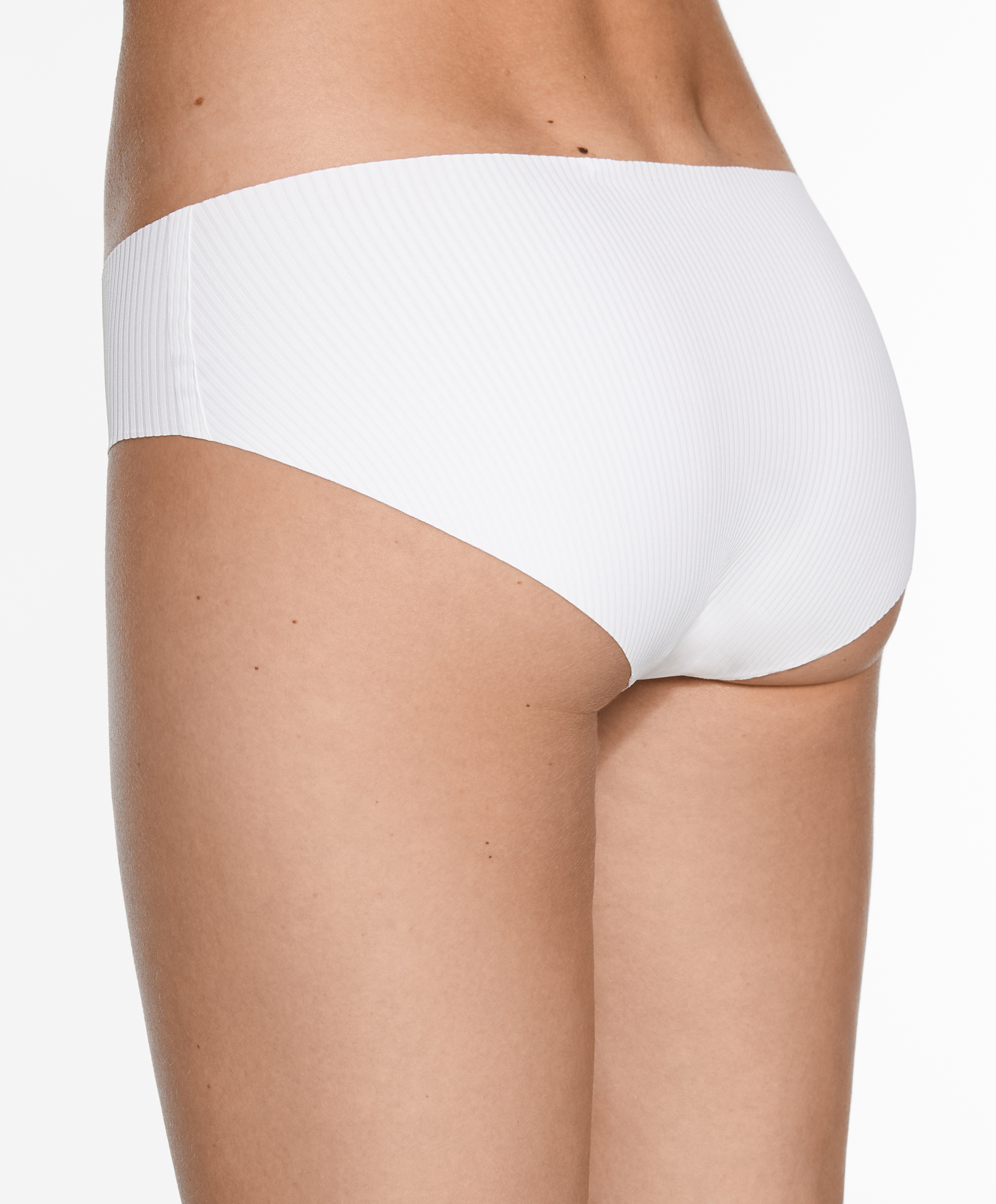 OYSHO Full classic invisible micro rib briefs