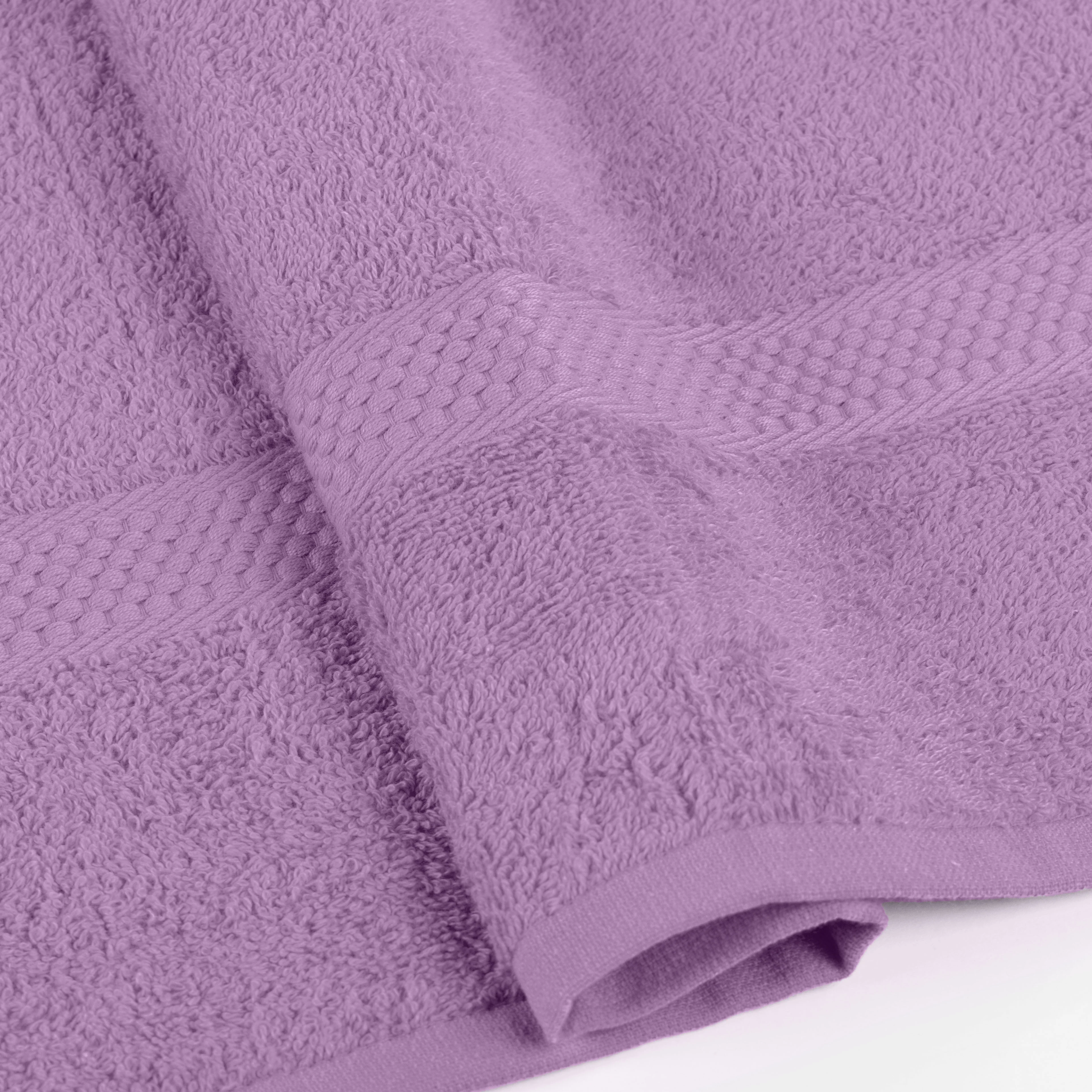 Asciugamano Ospite In Cotone Minorca 3 Pezzi Ciclamino Spugnissima