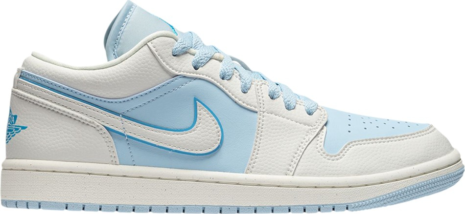 Wmns Air Jordan 1 Low SE  Reverse Ice Blue  DV1299-104 - Sneaker Replica Workshop