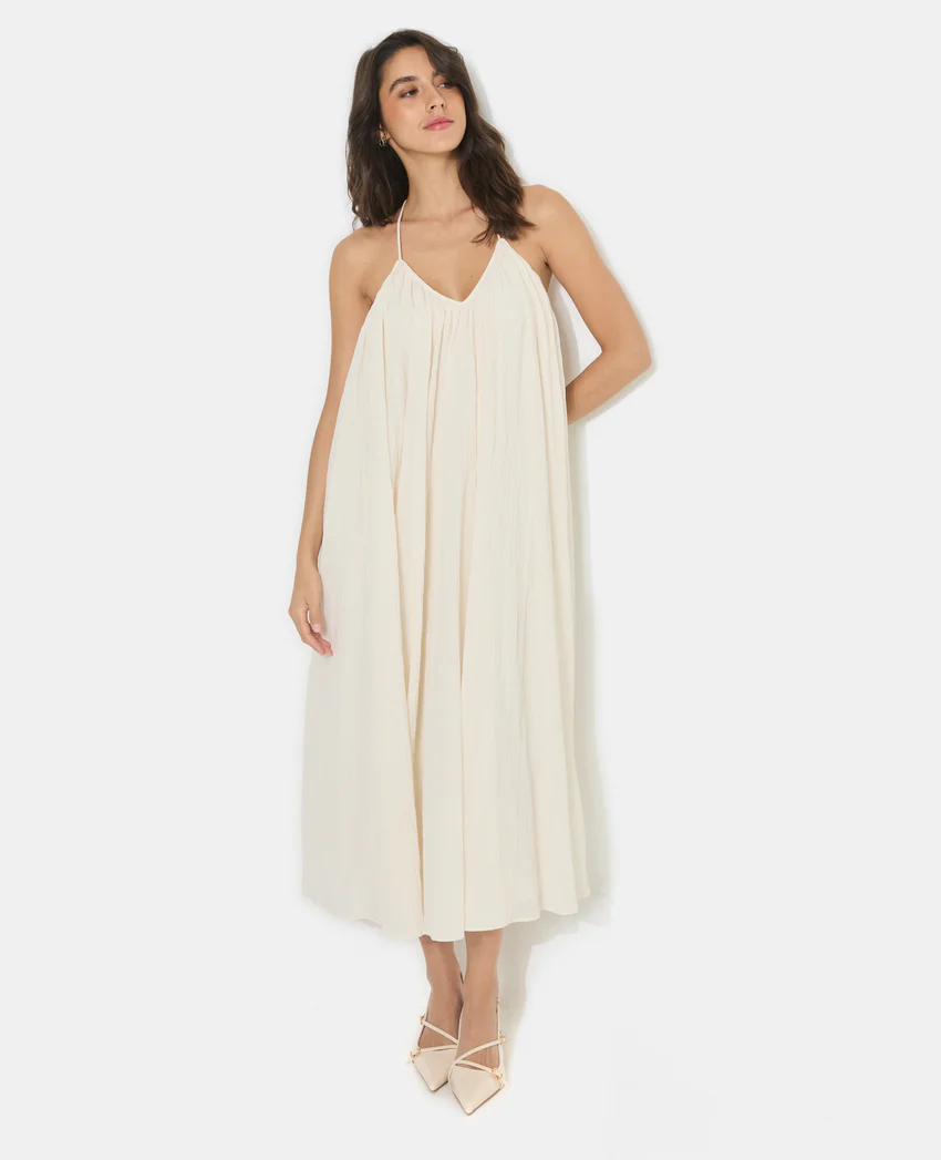 Pimkie Robe longue et ample avec fines bretelles