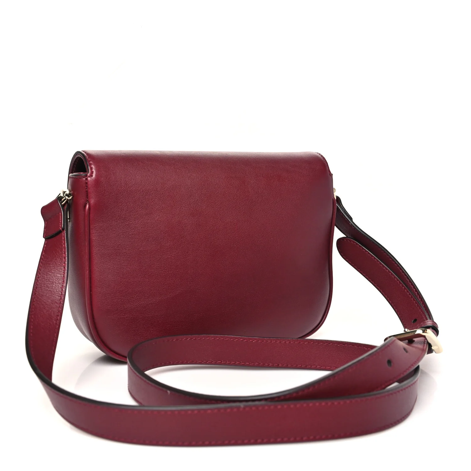 Soft Calfskin Horsebit 1955 Small Shoulder Bag Rosso Ancora - Top Club
