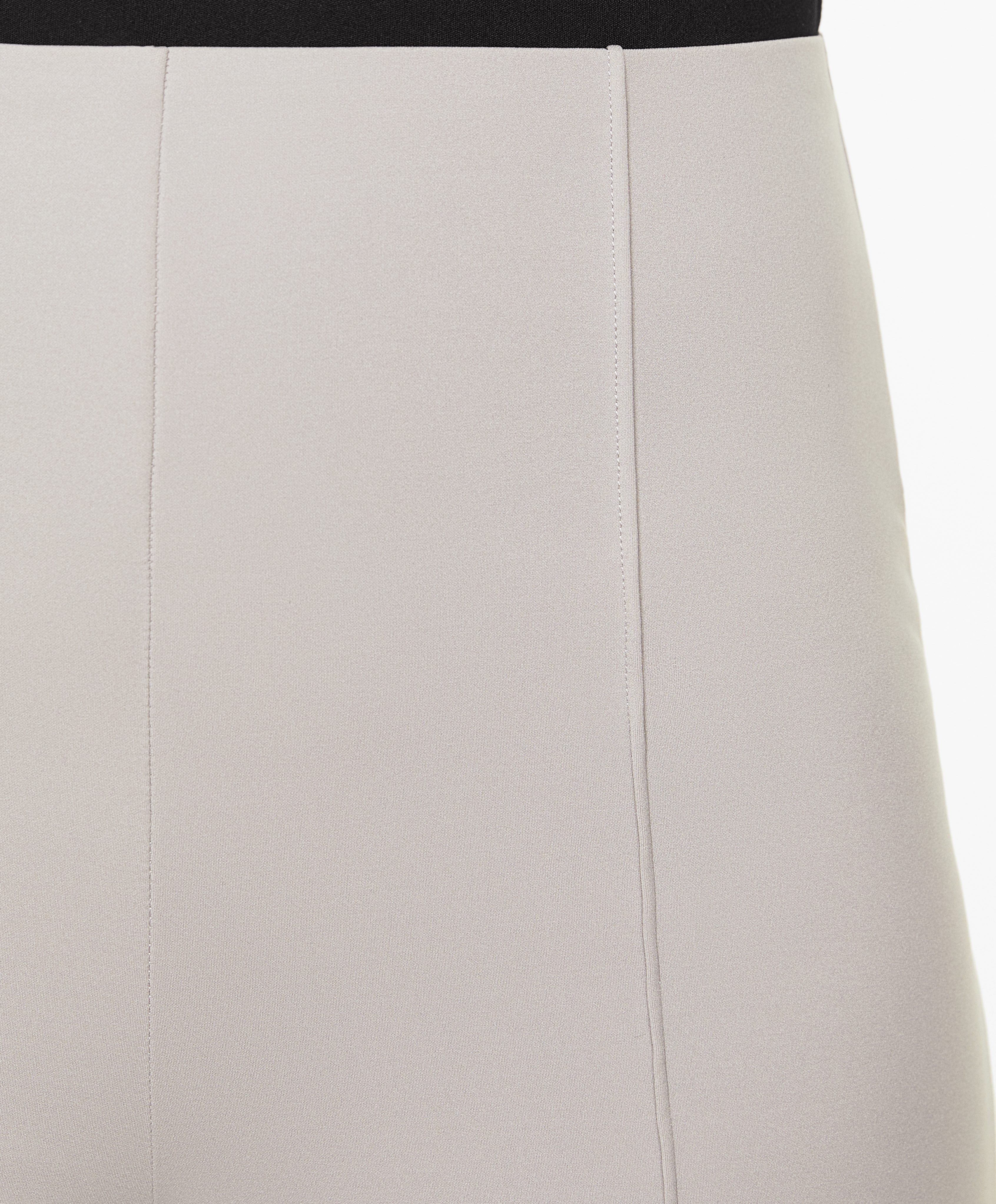 OYSHO Neoprene-effect straight-leg trousers