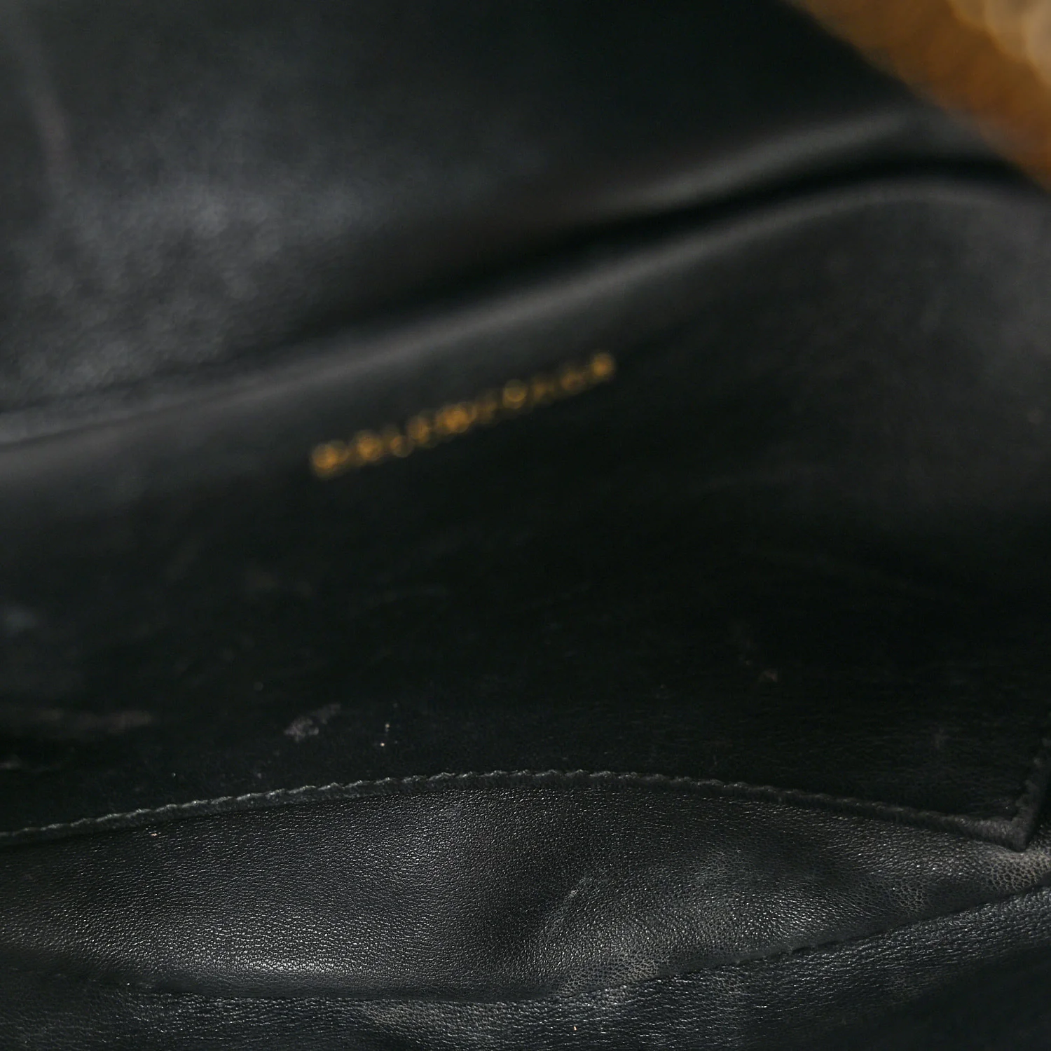 Crushed Velvet Logo Embossed XXS Souvenir Belt Bag Black - Top Club