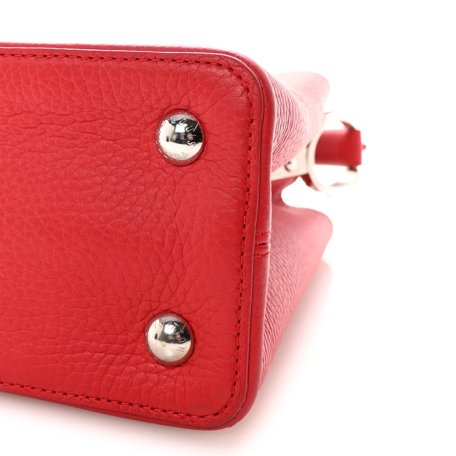Taurillon Capucines PM Rubis - Top Club