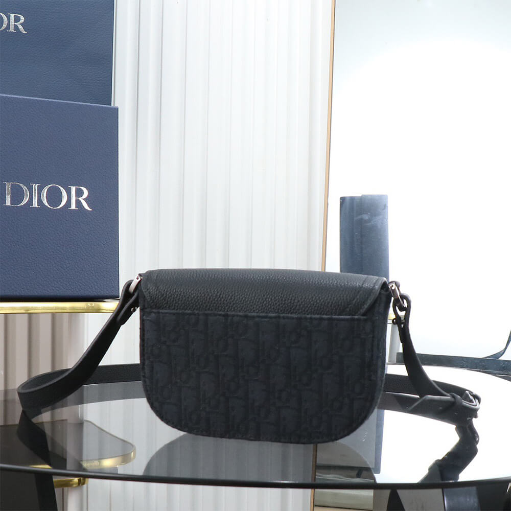 Dior Mini Saddle Messenger Bag with Flap - Top Club