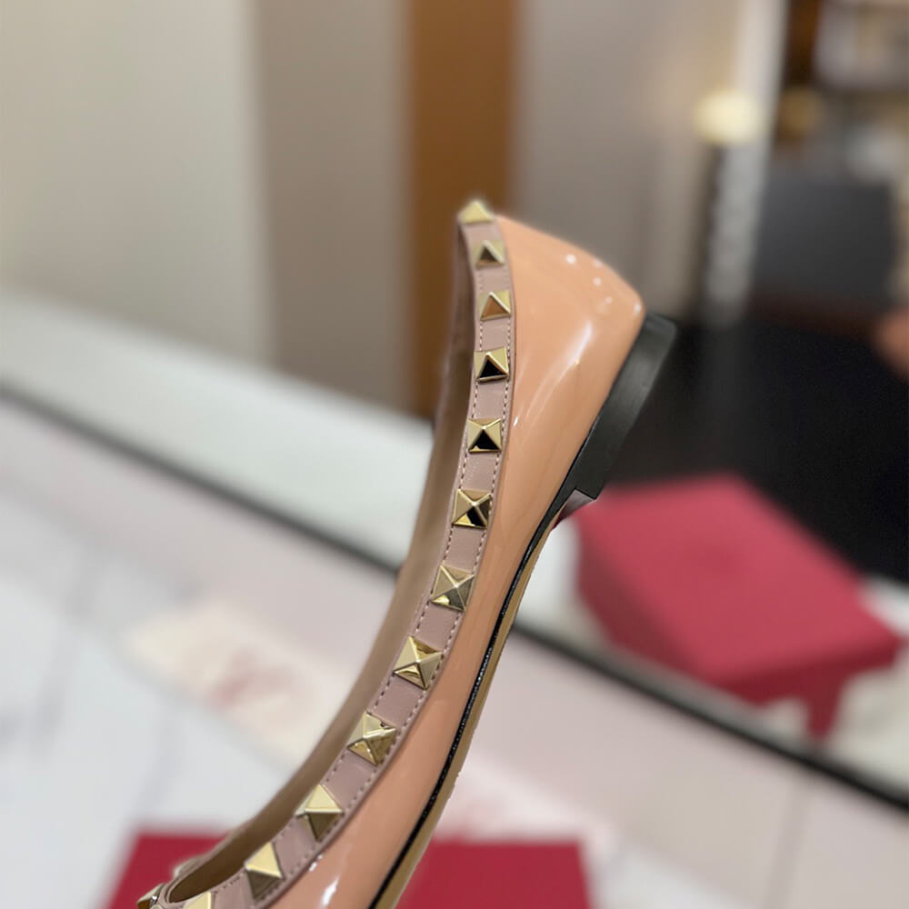VALENTINO ROCKSTUD BALLET FLAT - Top Club