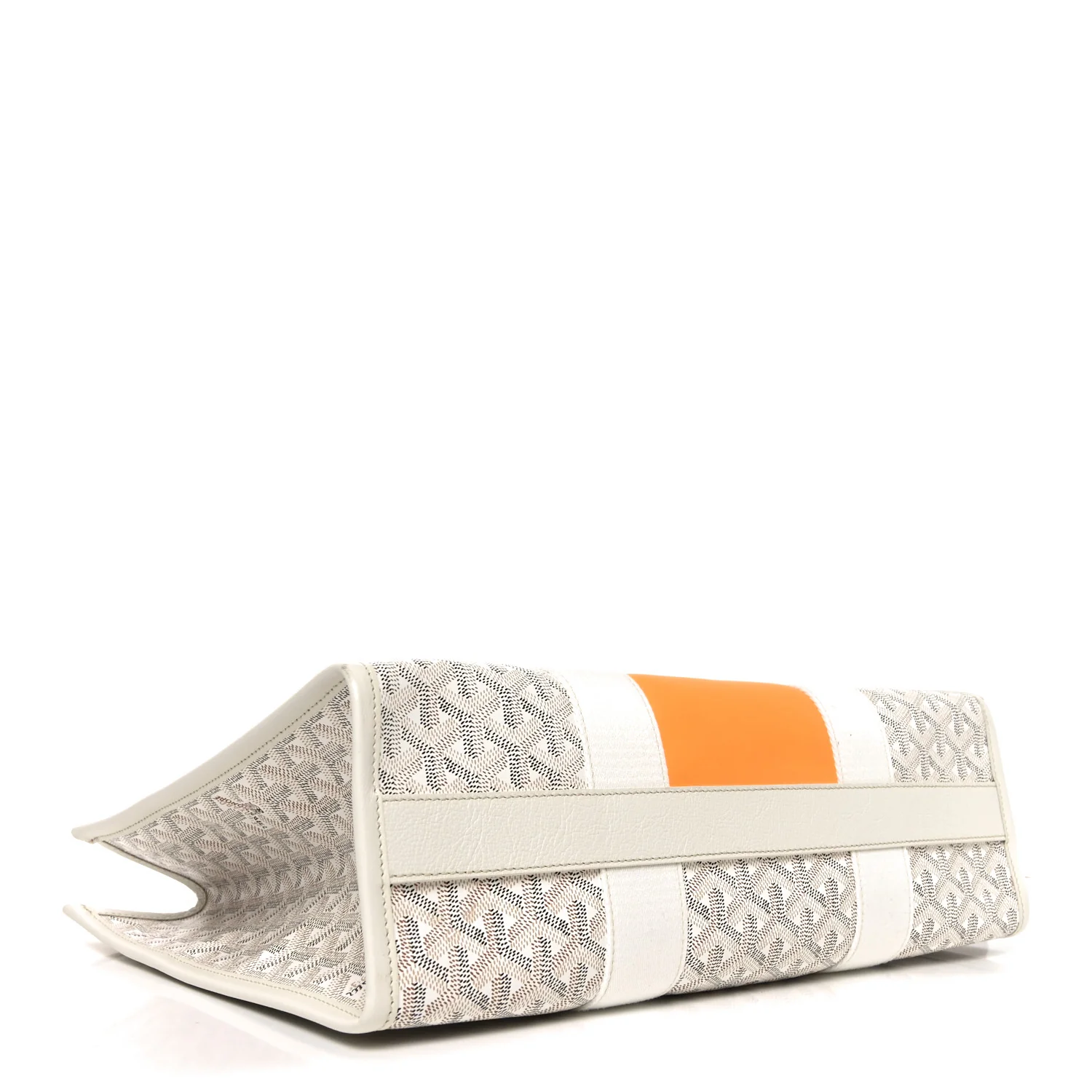 Goyardine Villette Tote White - Top Club