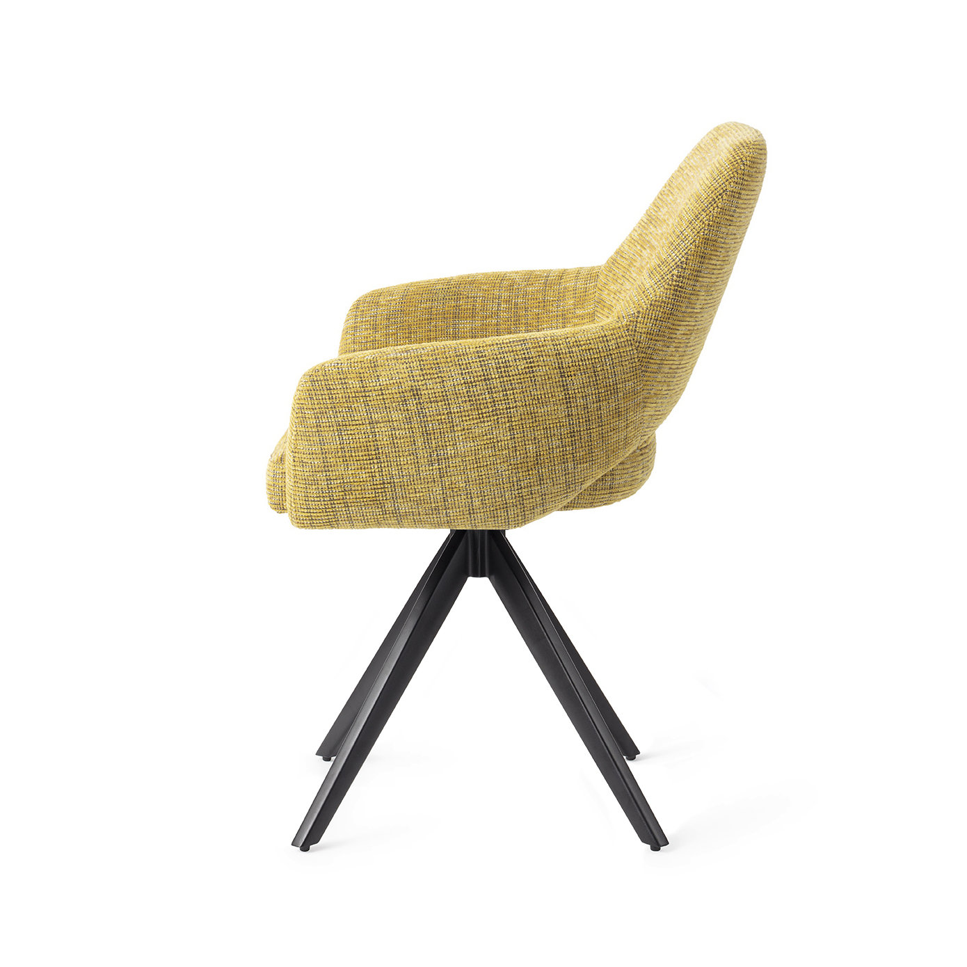 Eetkamerstoel Yanai turn black lemon lines