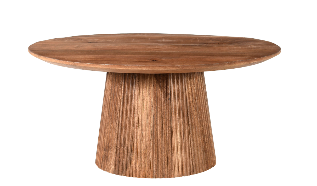Eettafel Sally rond Naturel