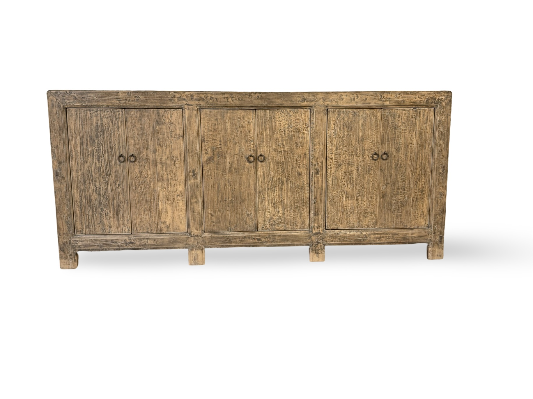 Dressoir uniek naturel 6 deurs Dressoir 6 deur naturel uniek