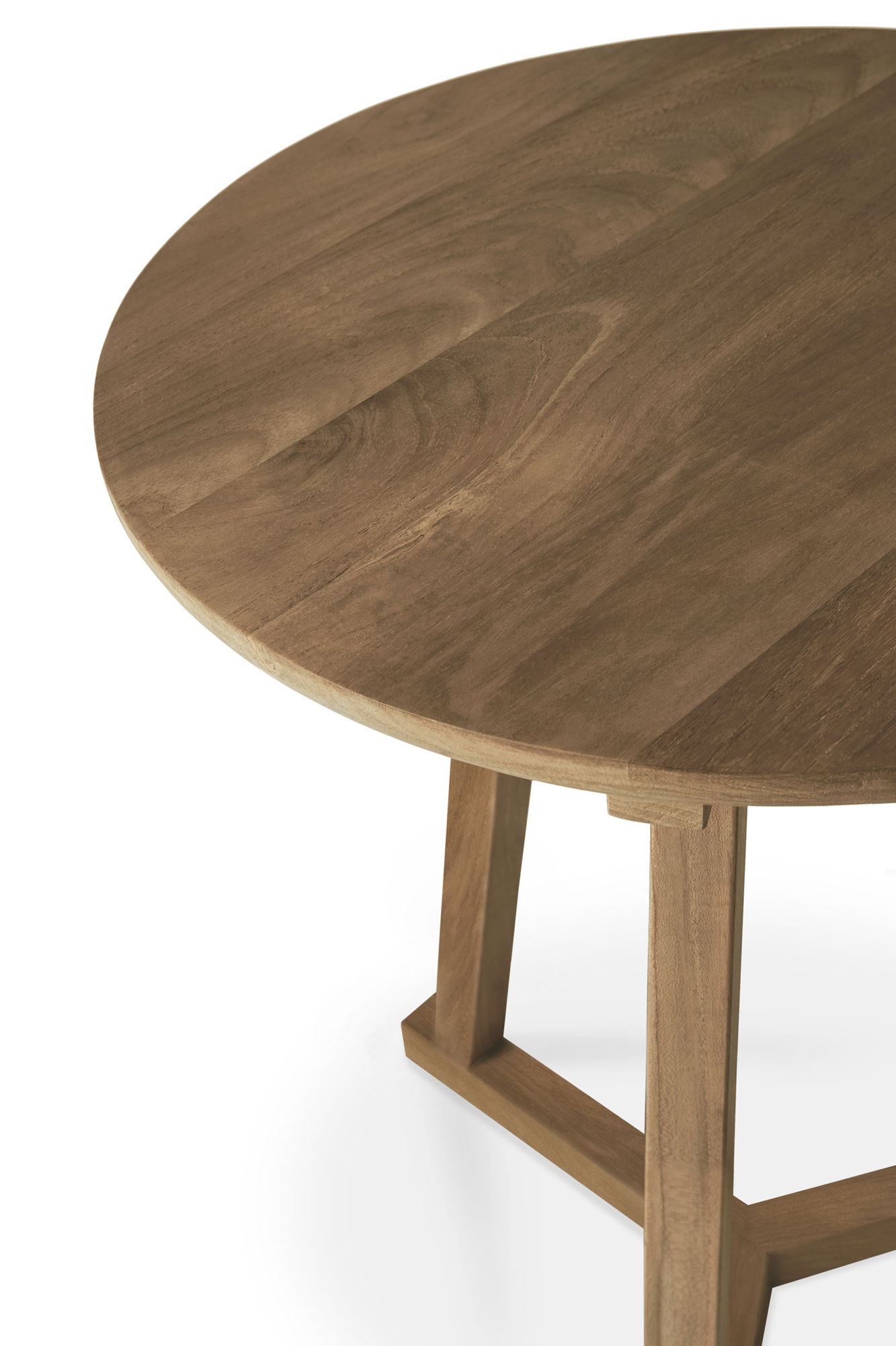 Bijzettafel Tripod teak