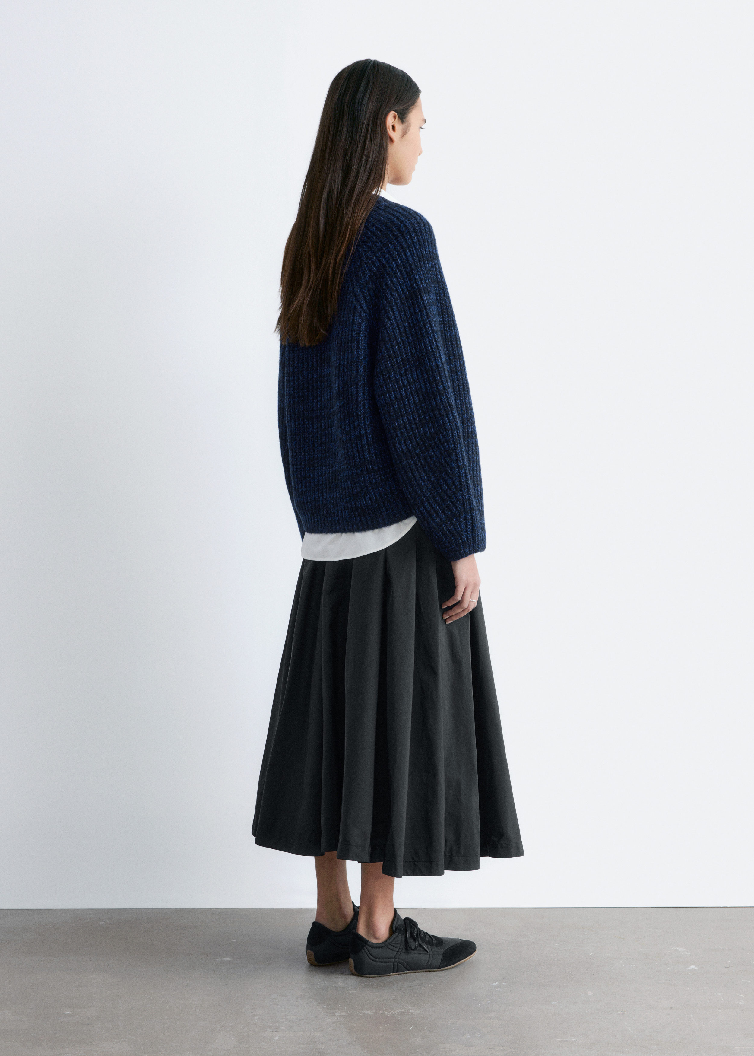 & Other Stories CHUNKY RIB-KNIT CARDIGAN