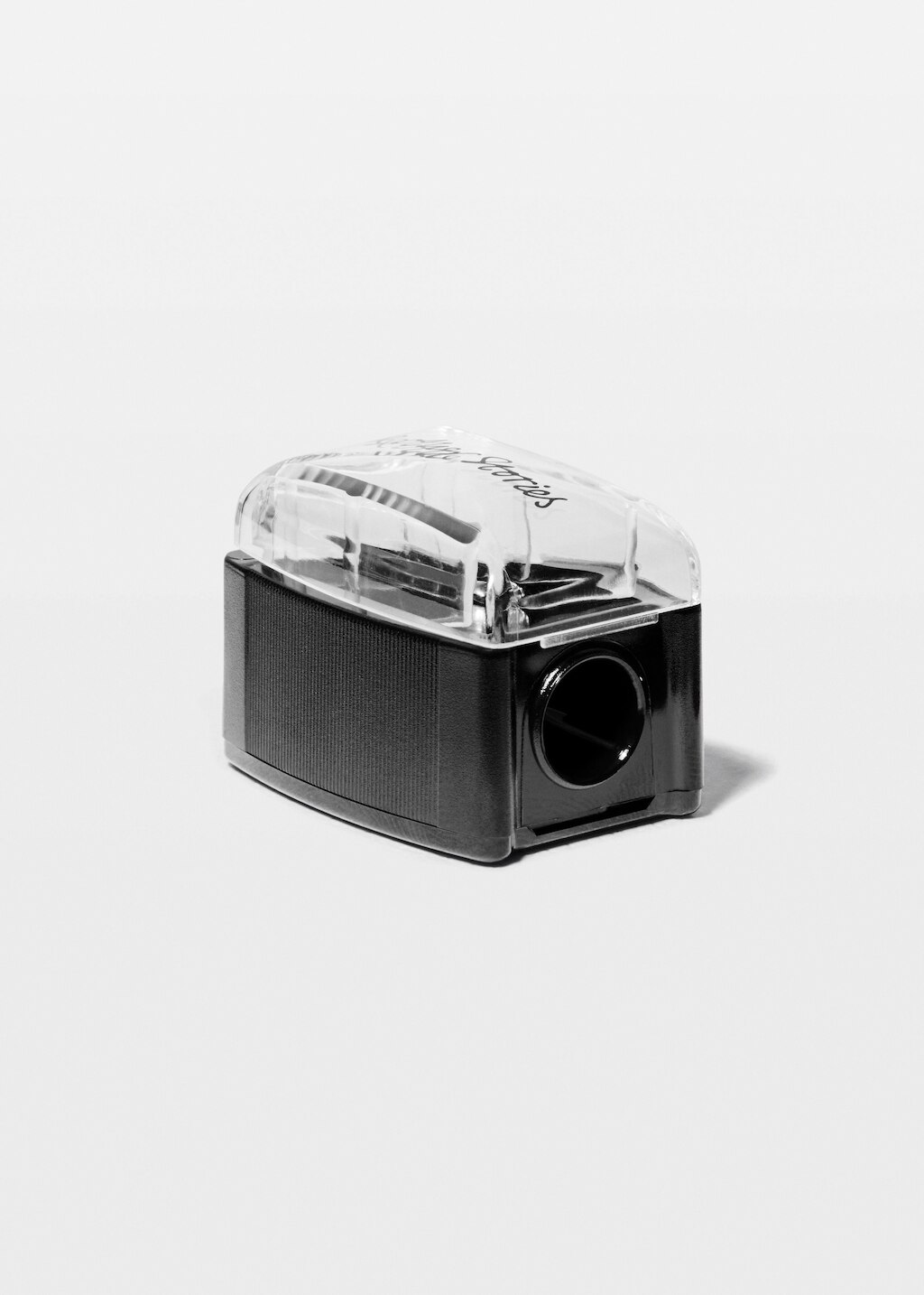 & Other Stories TRANSPARENT/BLACK MAKE-UP PENCIL SHARPENER