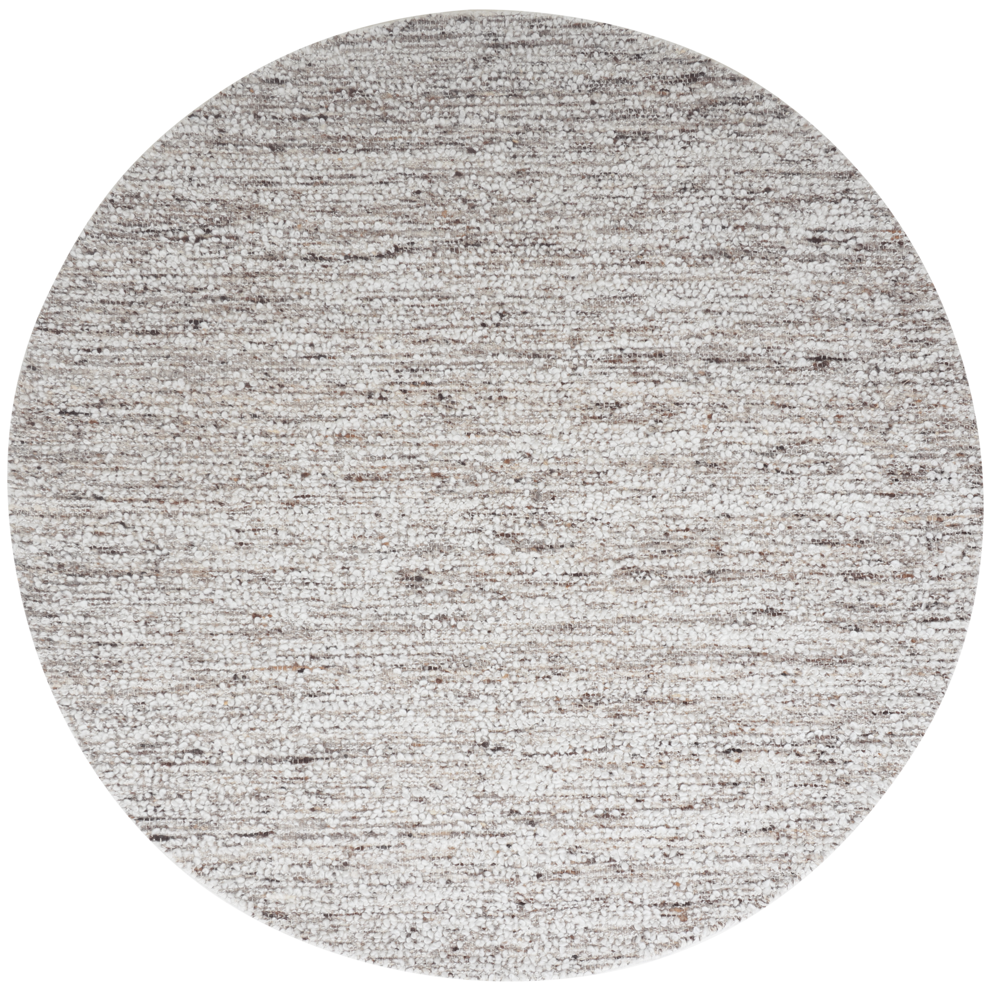 Vloerkleed Mica Naturel/Brown Rond ø160 cm