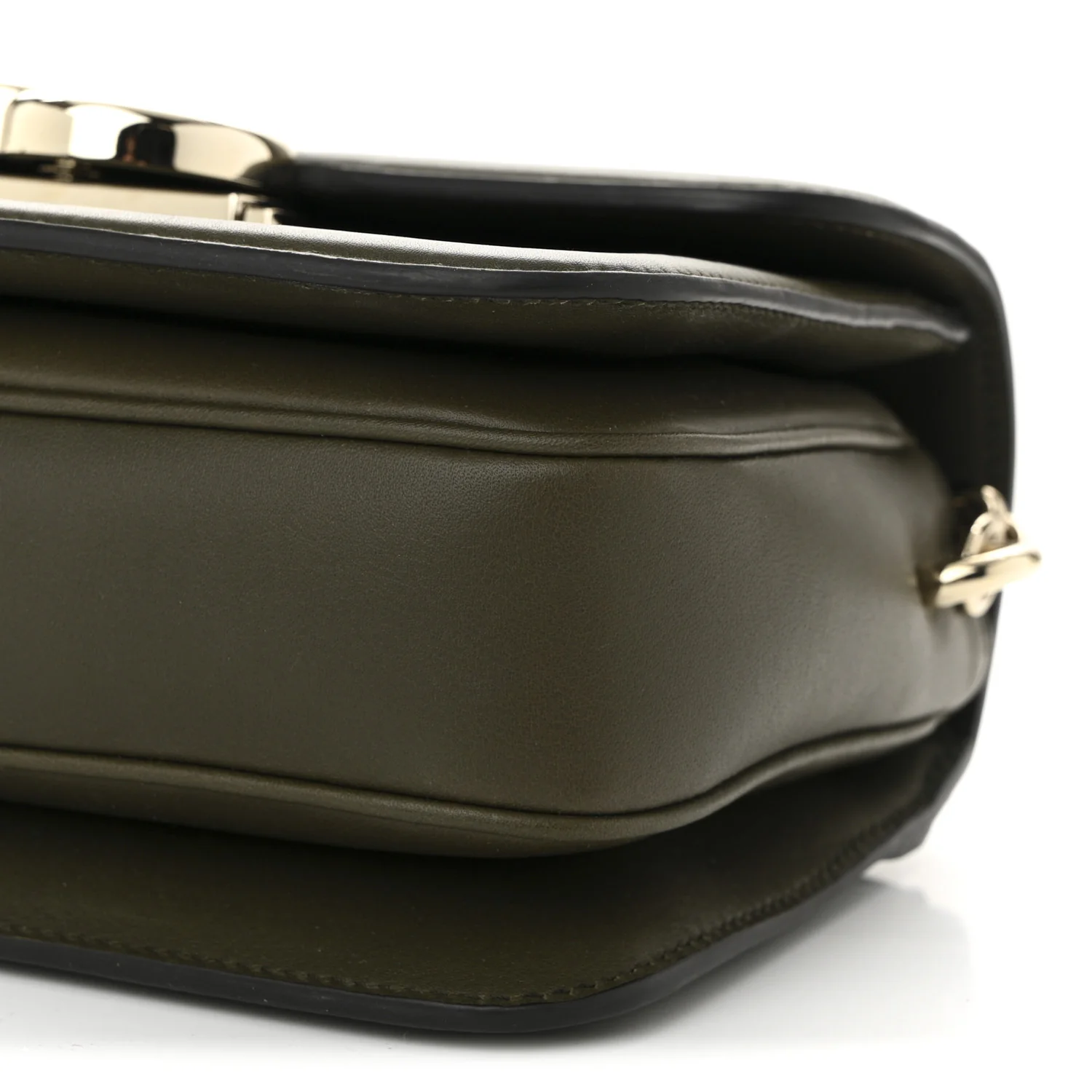 Monogram Small Gucci Go Shoulder Bag Luscious Green - Top Club