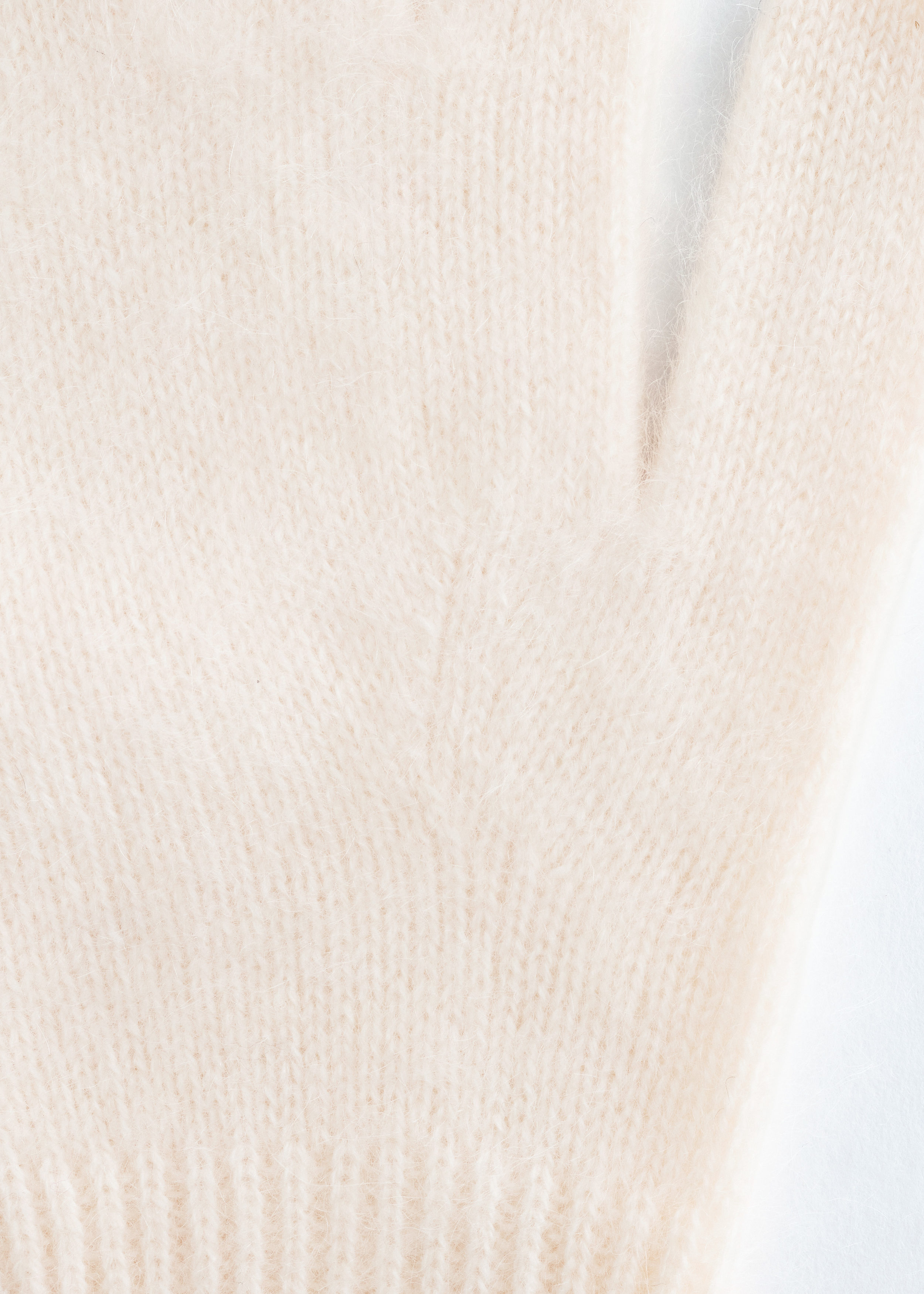 & Other Stories KNITTED BRUSHED CASHMERE GLOVES