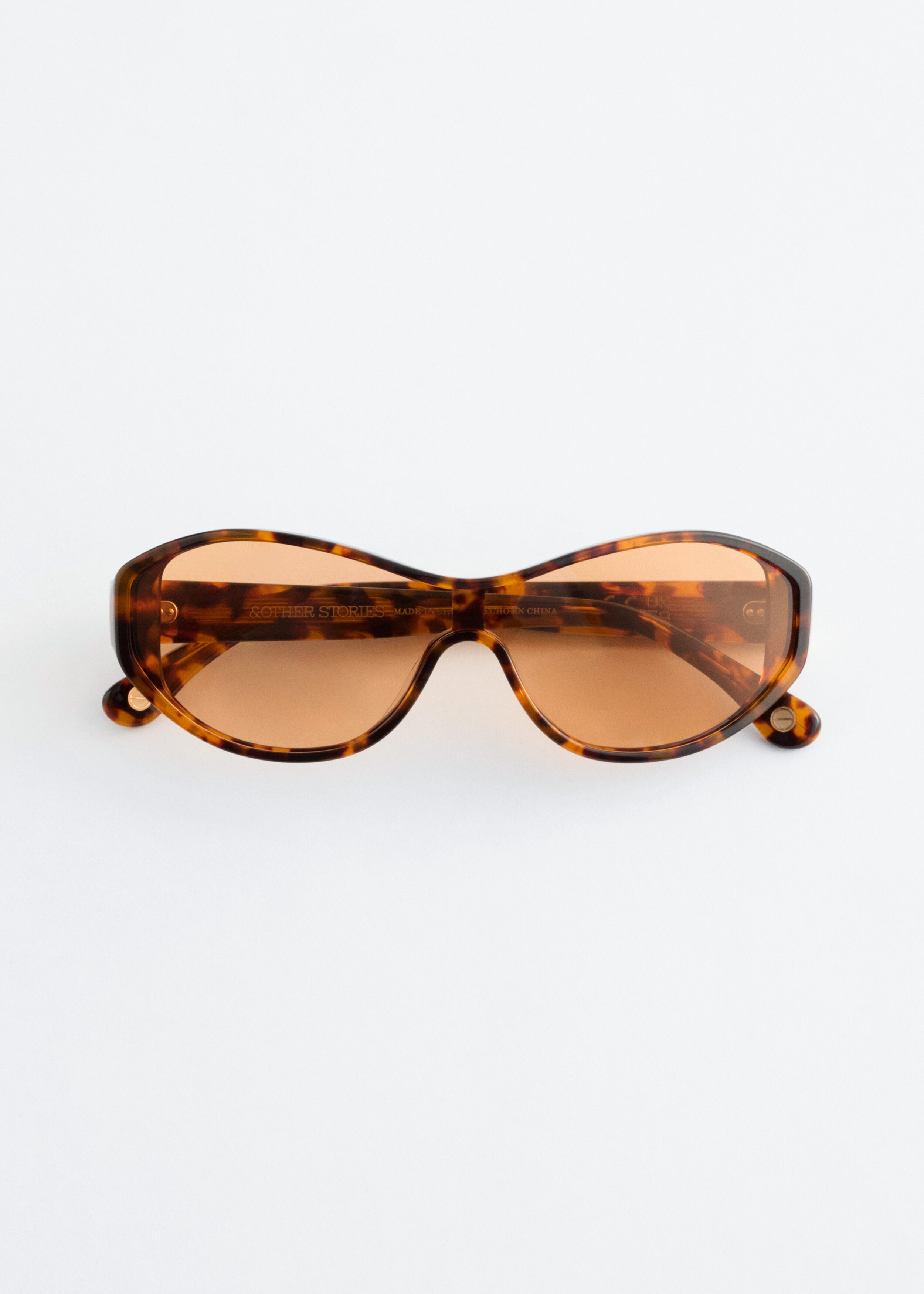 & Other Stories OVAL ACETATE SUNGLASSES