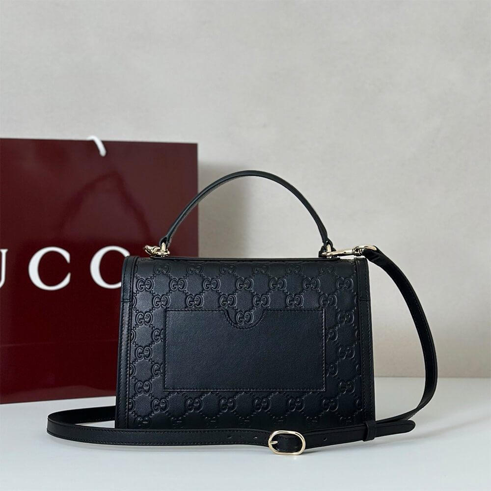 Gucci Padlock medium top handle bag - Top Club