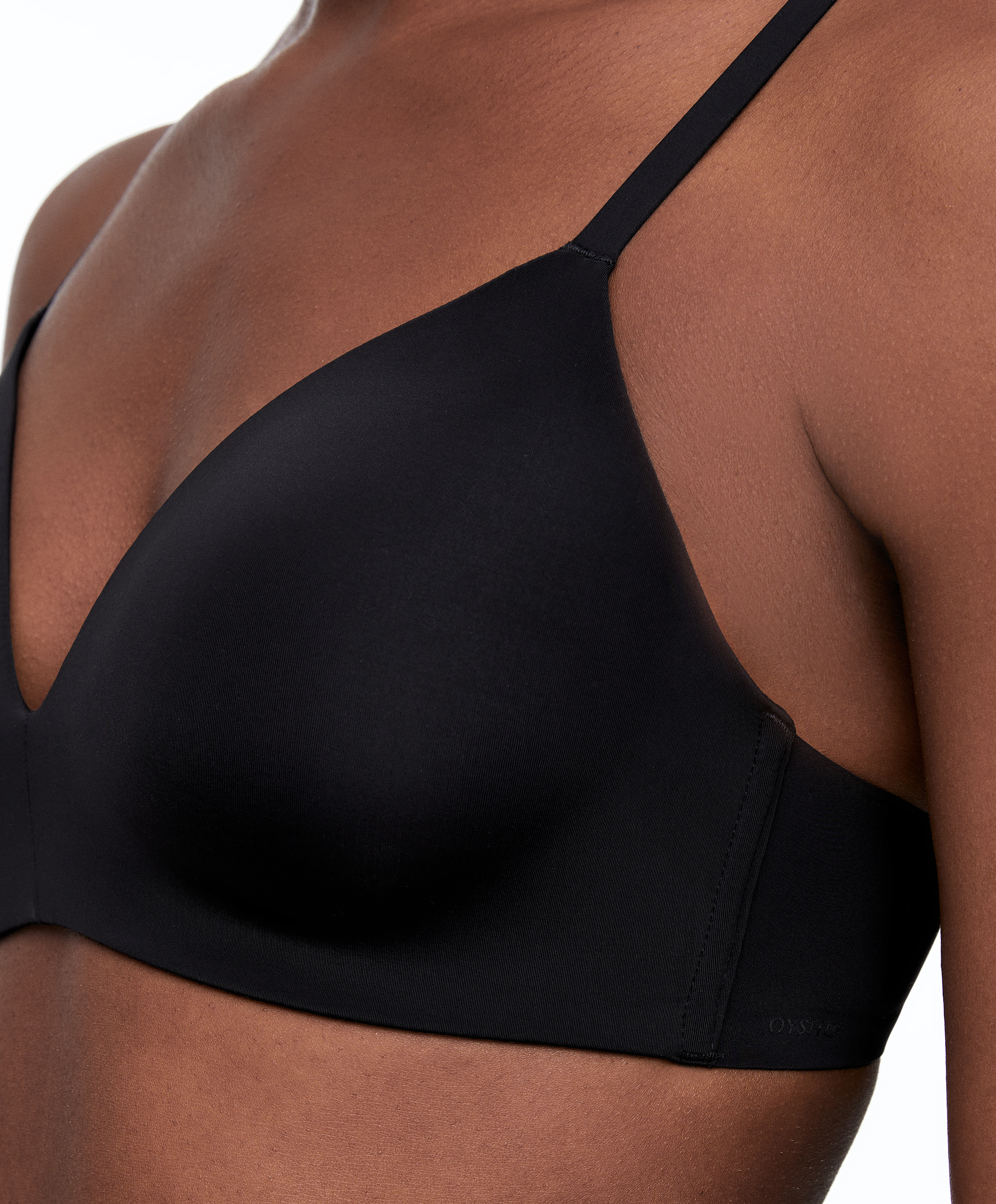 OYSHO Polyamide blend full triangle bra