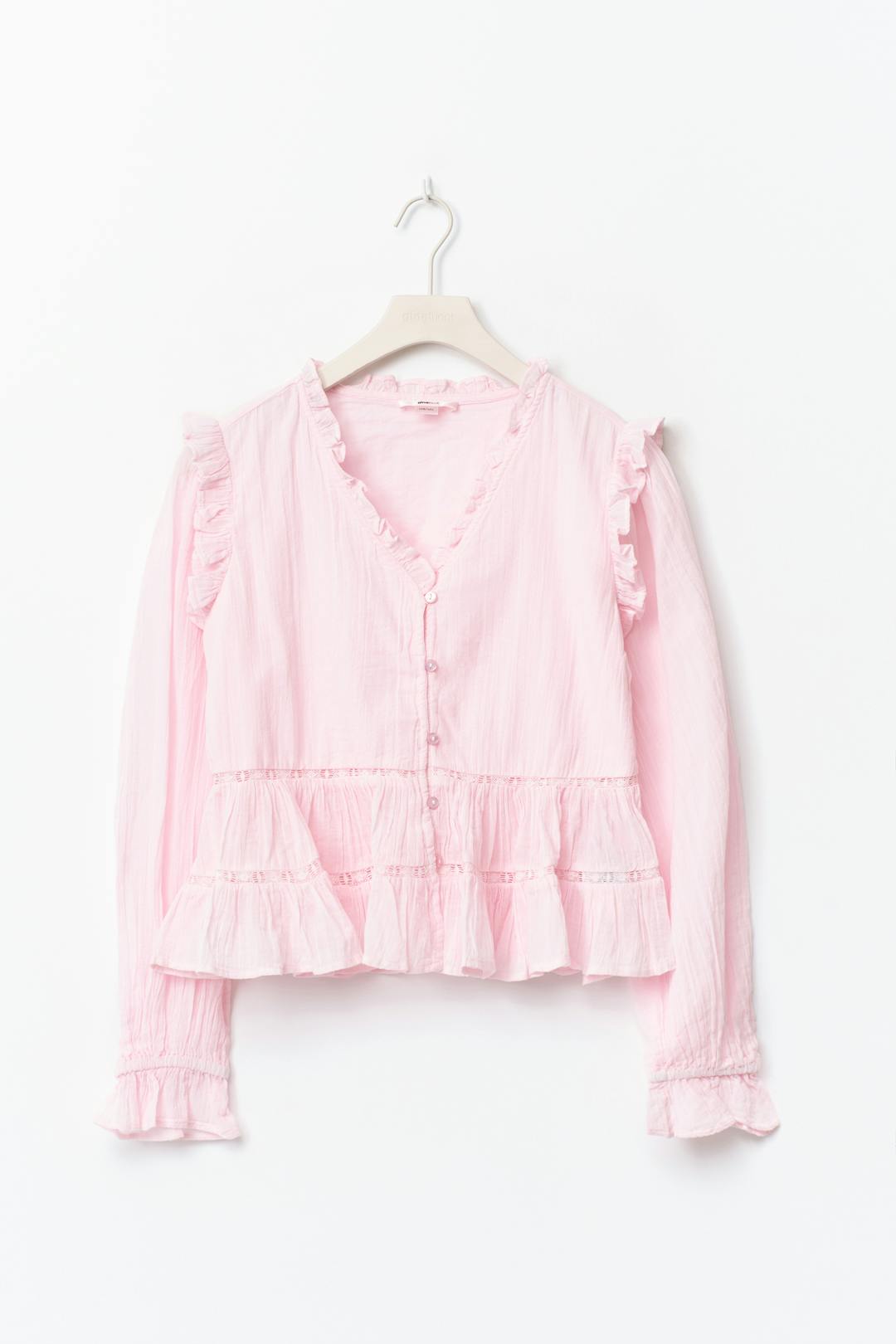 Gina Tricot y long sleeve blouse