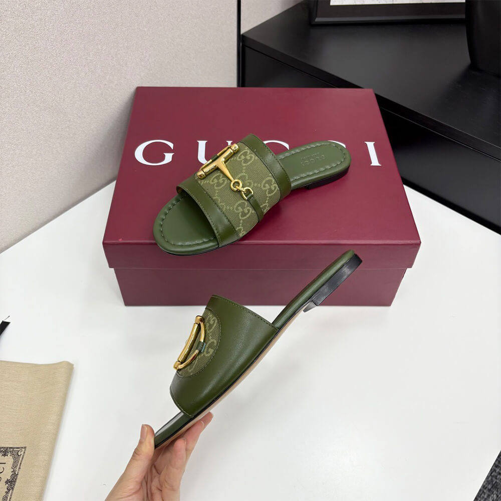 GUCCI Women s slide sandal with Horsebit - Top Club