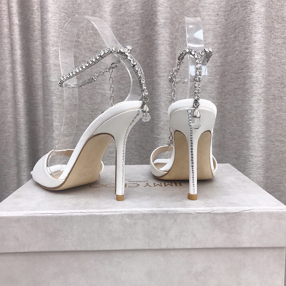 JIMMY CHOO Saeda Sandal 100 - Top Club