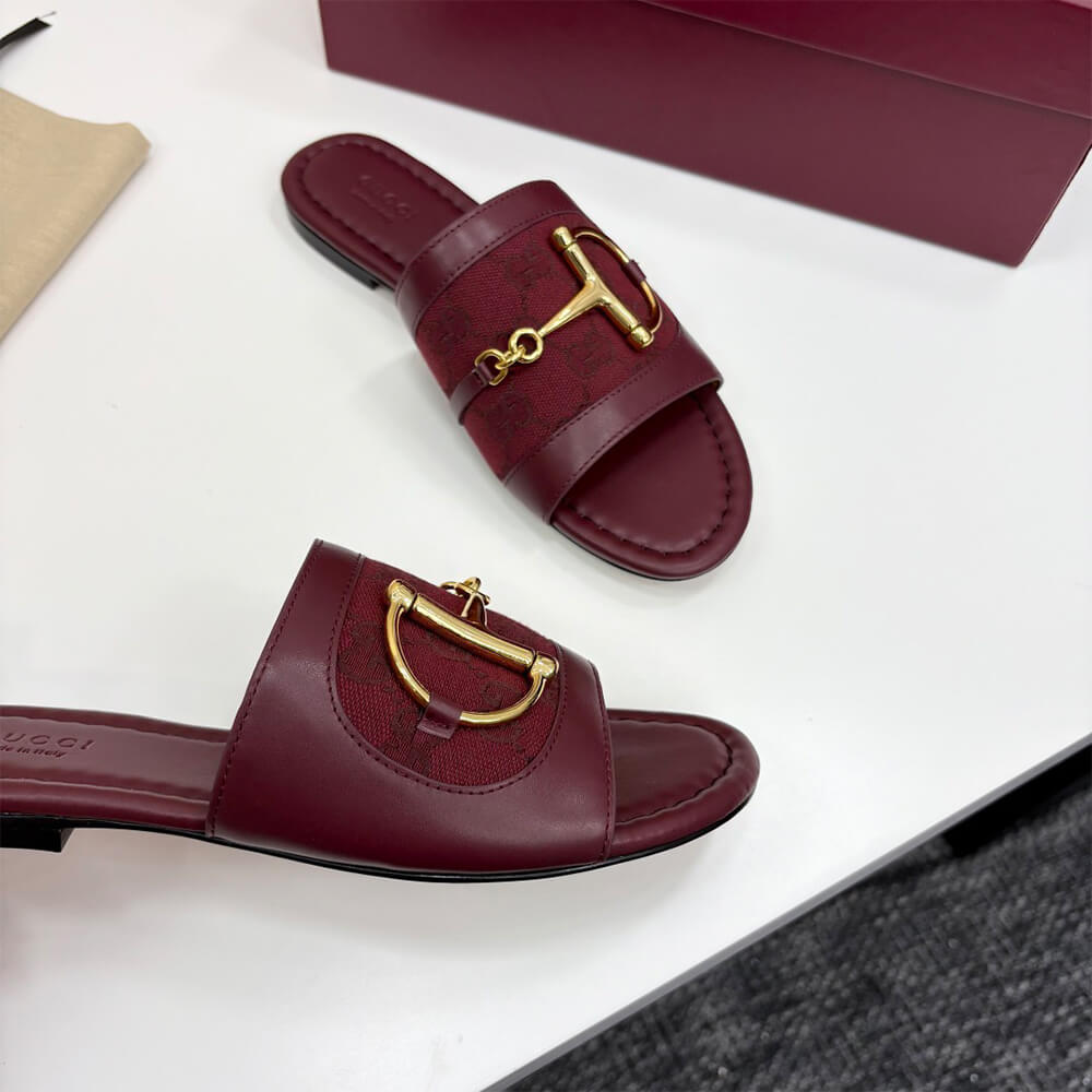 GUCCI Women s slide sandal with Horsebit - Top Club