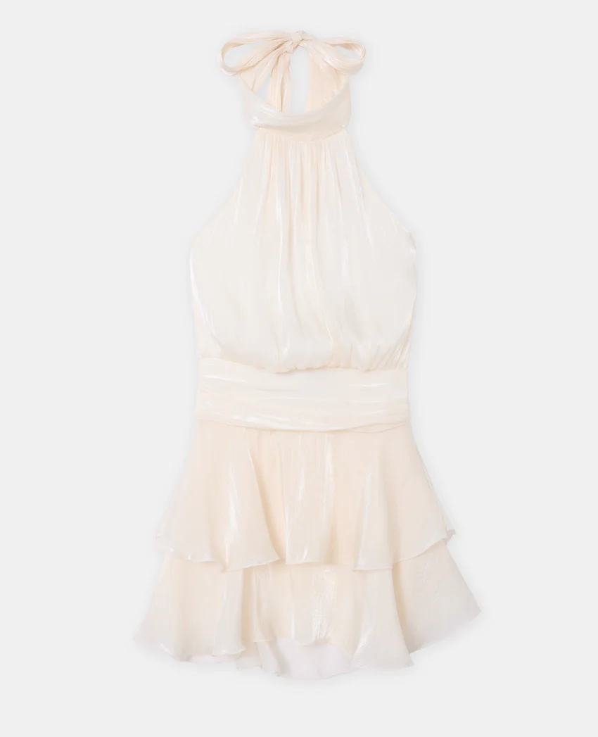 Pimkie Robe courte dos-nu en satin