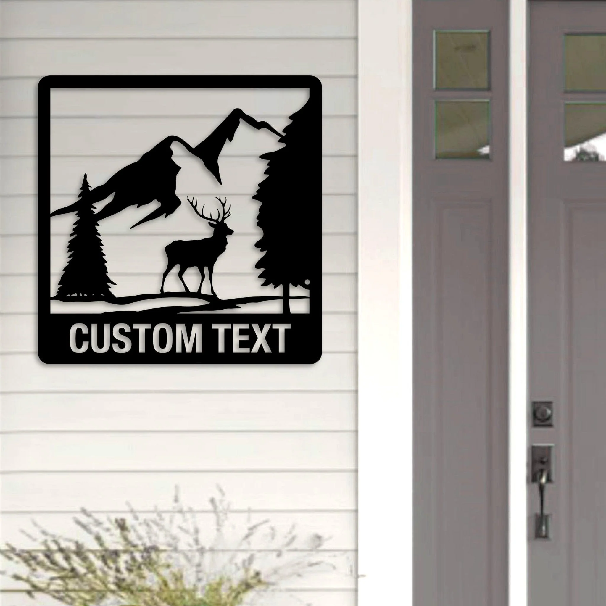 Custom Outdoors Mountain Scene Metal Wall Art - Alvarez Pro Painting LLC