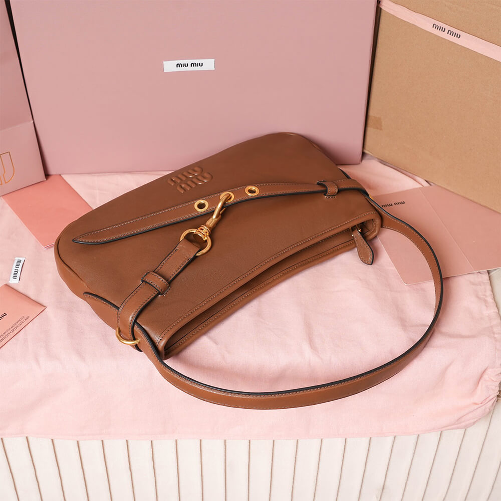 MIUMIU Regular Aventure nappa leather bag(HIGH-END GRADE) - Top Club