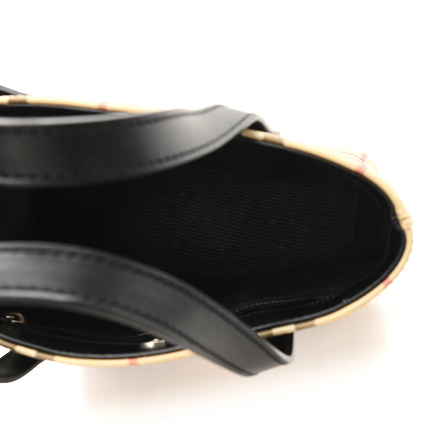 House Check Regent Tote Black - Top Club