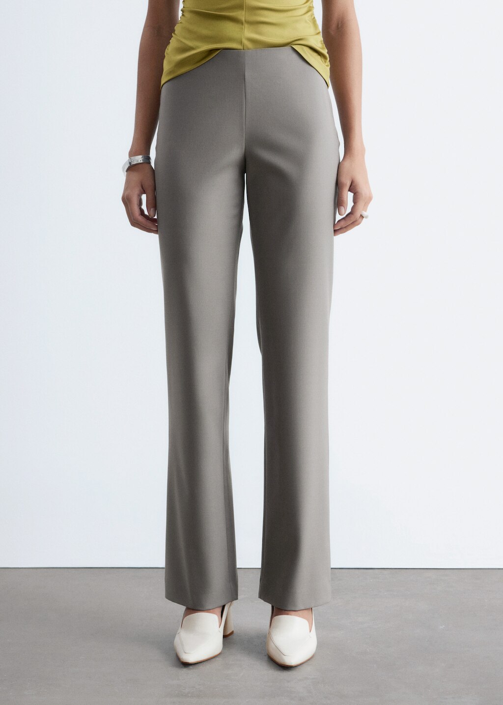 & Other Stories STRAIGHT-LEG WOOL TROUSERS