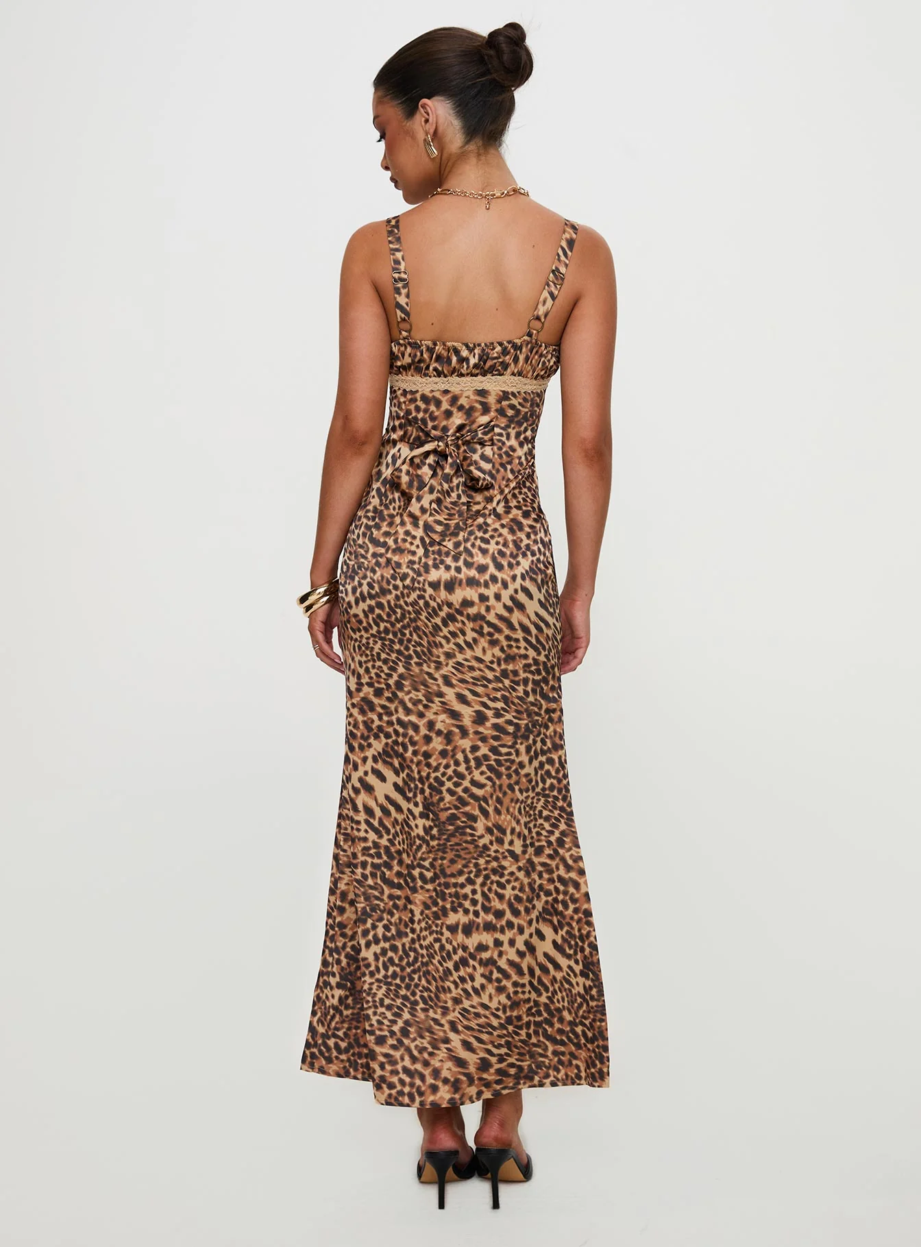 Sanctuary Maxi Dress Leopard
