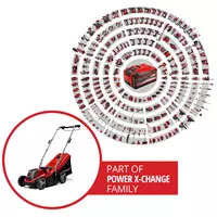 Cordless Lawn Mower GE-CM 18/33 Li (1x4,0Ah)