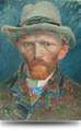 Canvas schilderij Amandelbloesem van Van Gogh 100 x 200 cm