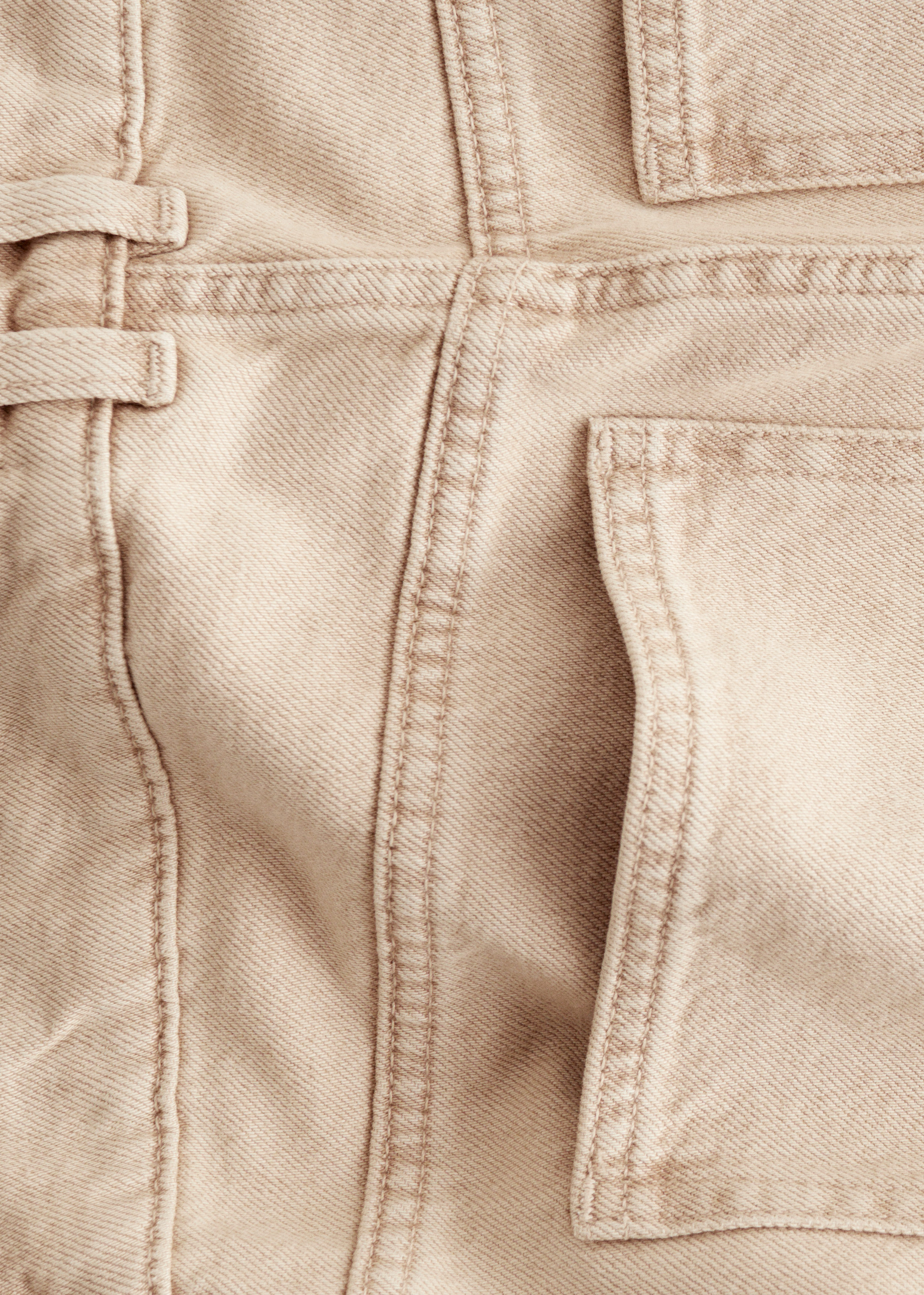 & Other Stories BEIGE STRAIGHT-LEG JEANS