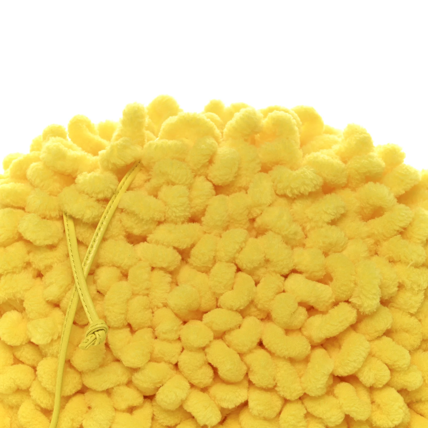 Chenille The Mini Pouch Lemon - Top Club