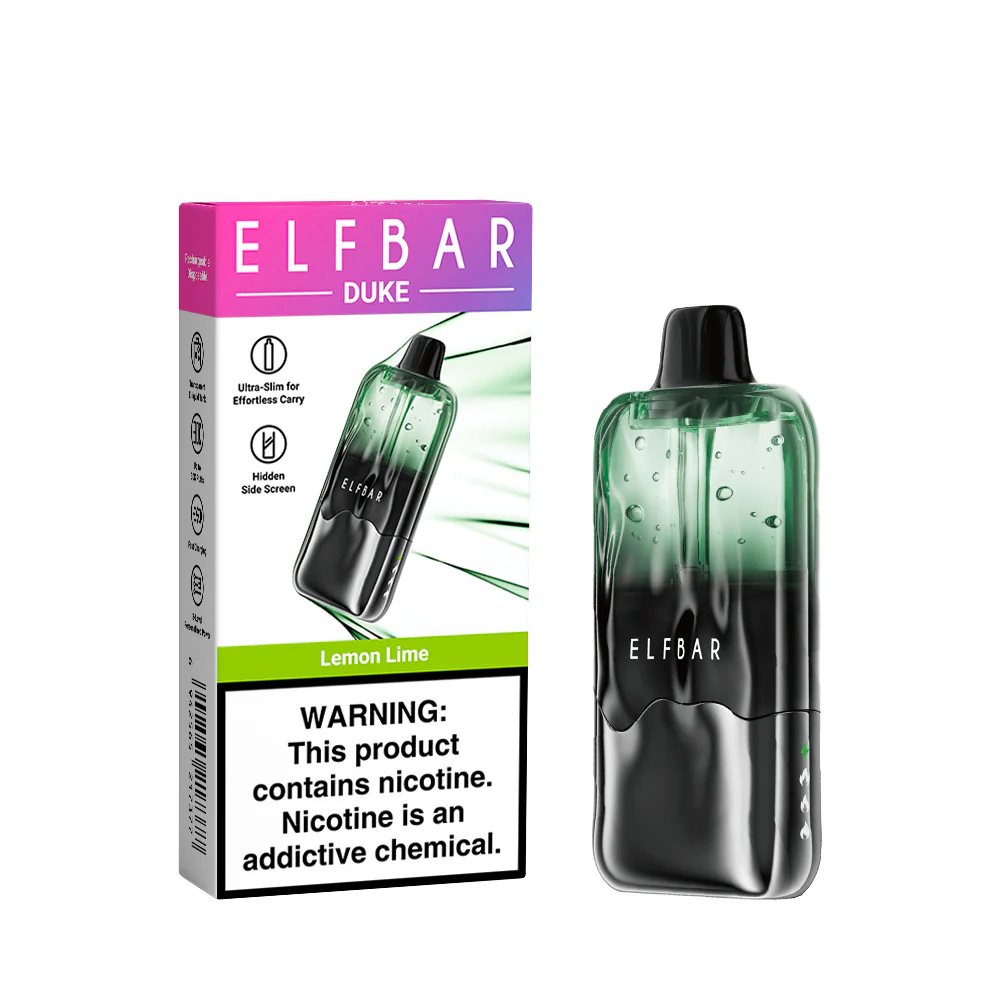 ELFBAR DUKE Rechargeable Disposable Vape (All Flavours)