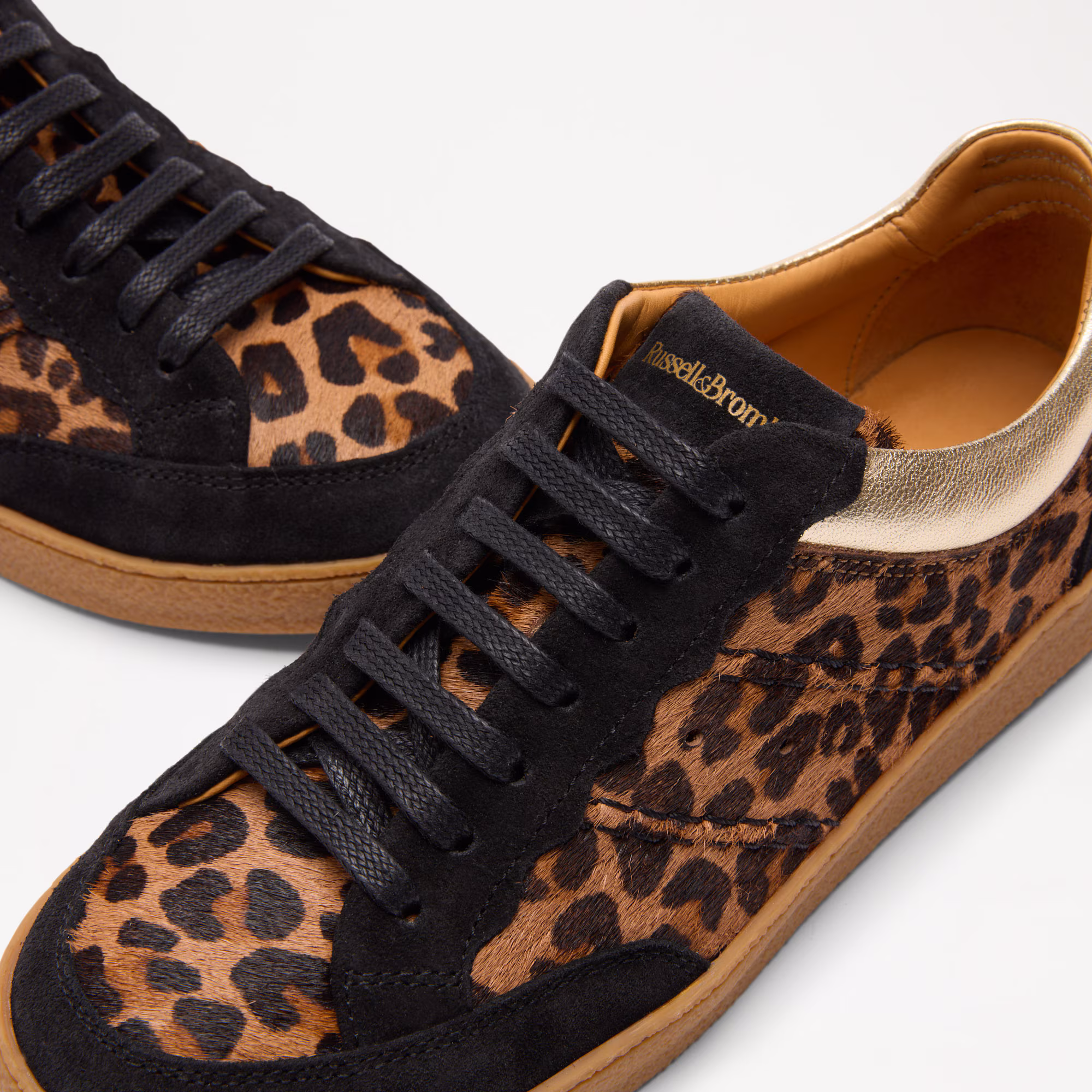 RollerScalloped Lace Up Trainer