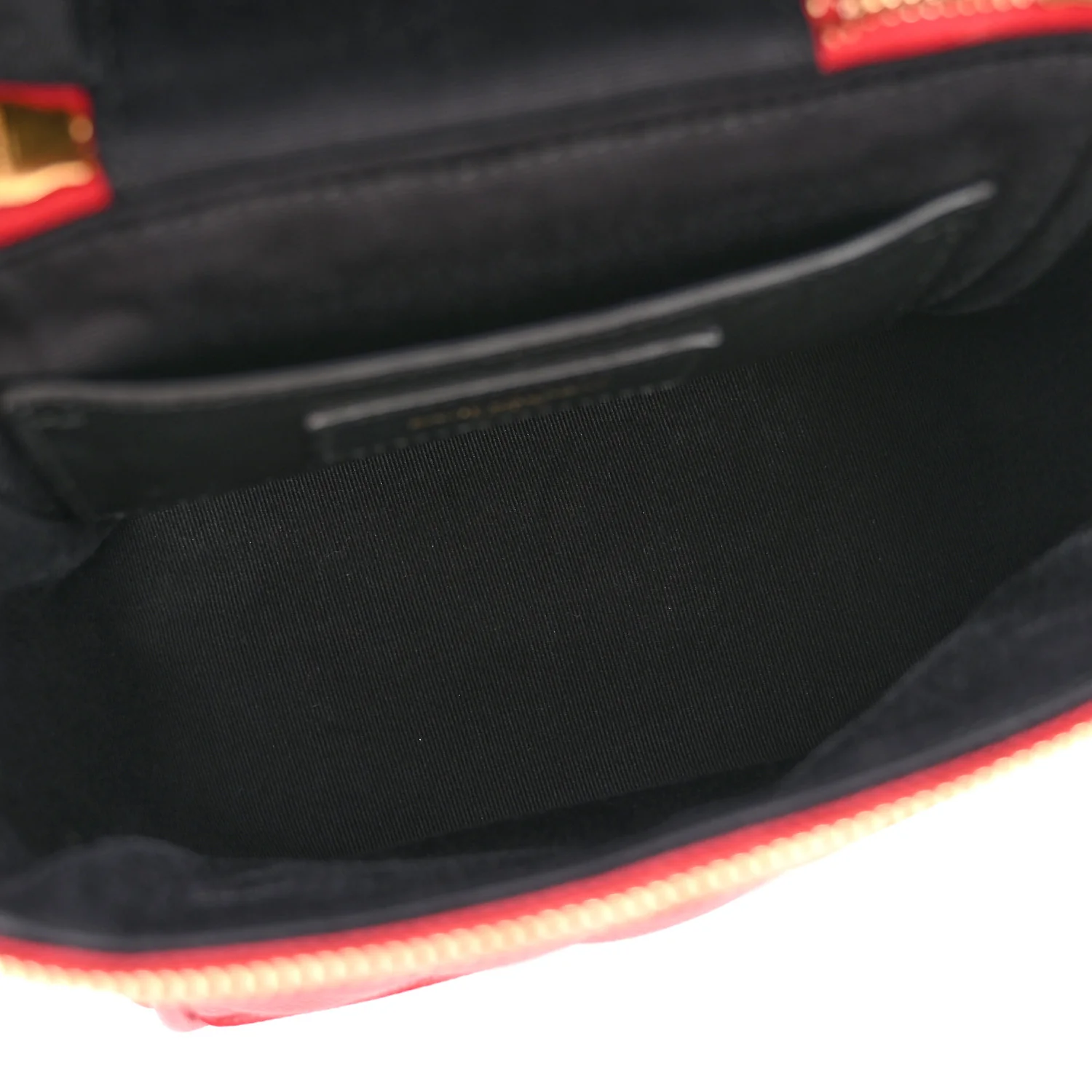 Grain de Poudre Quilted 80's Vanity Bag Rouge Eros - Top Club