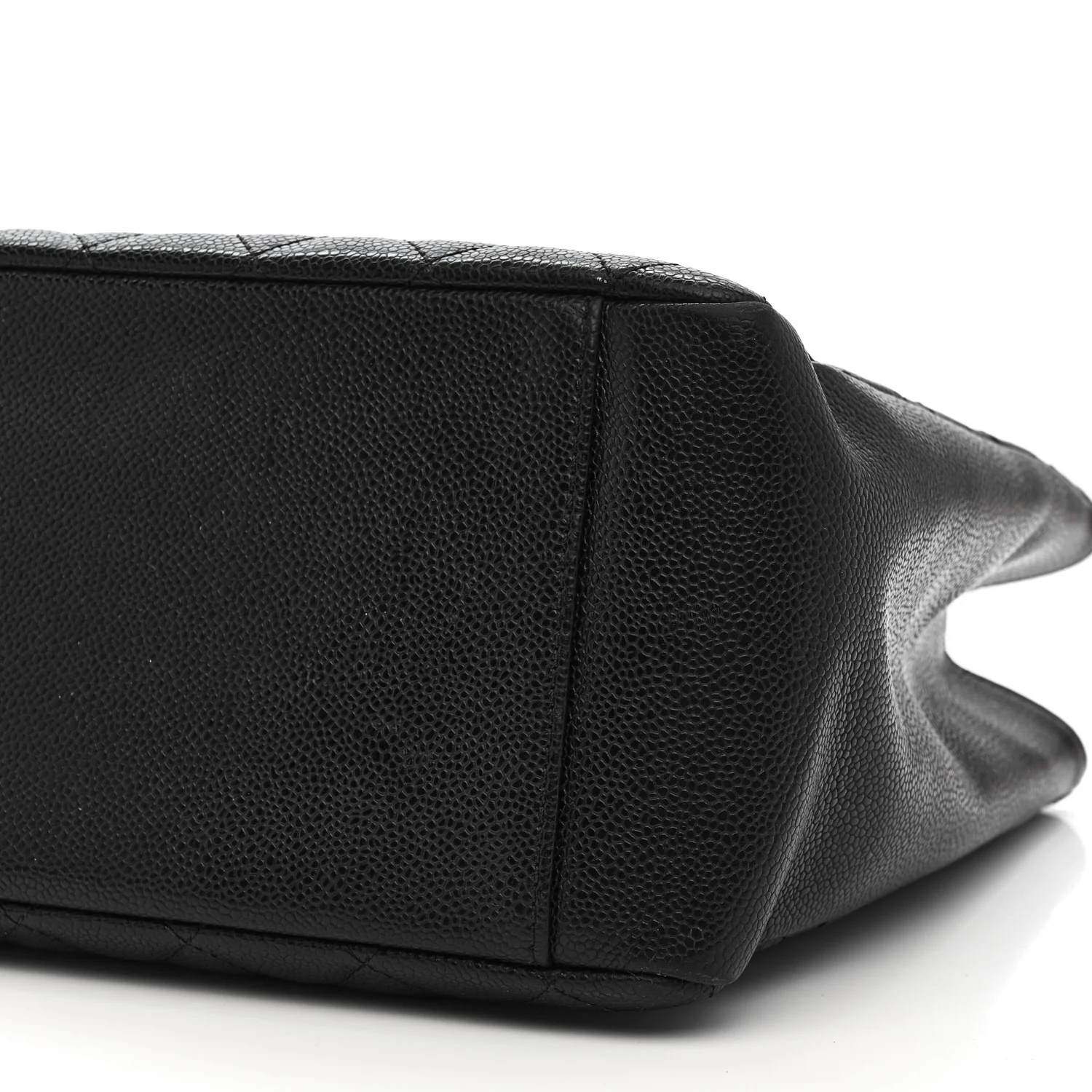 Caviar Quilted Grand Shopping Tote GST Black - Top Club