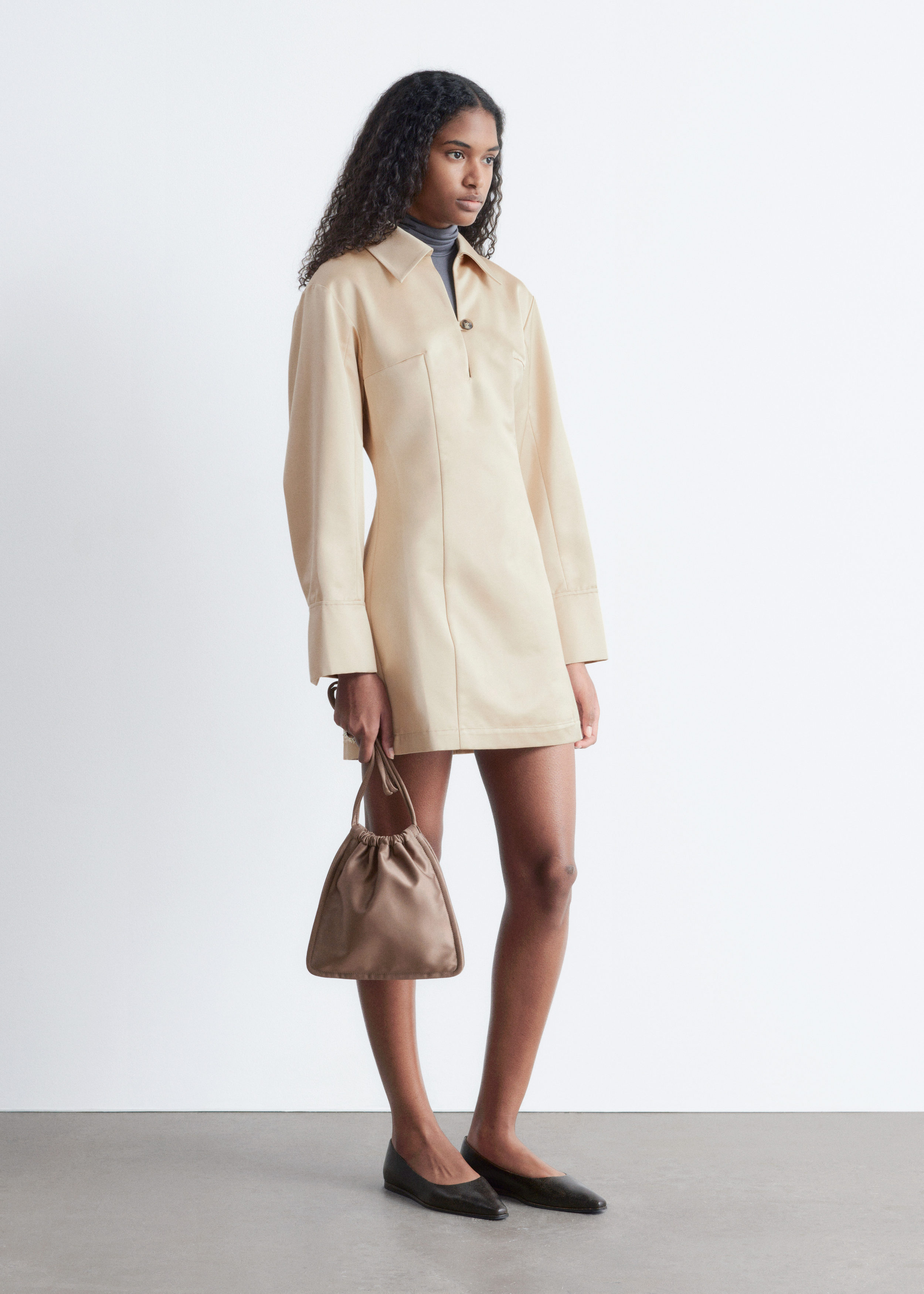 & Other Stories BLAZER MINI DRESS